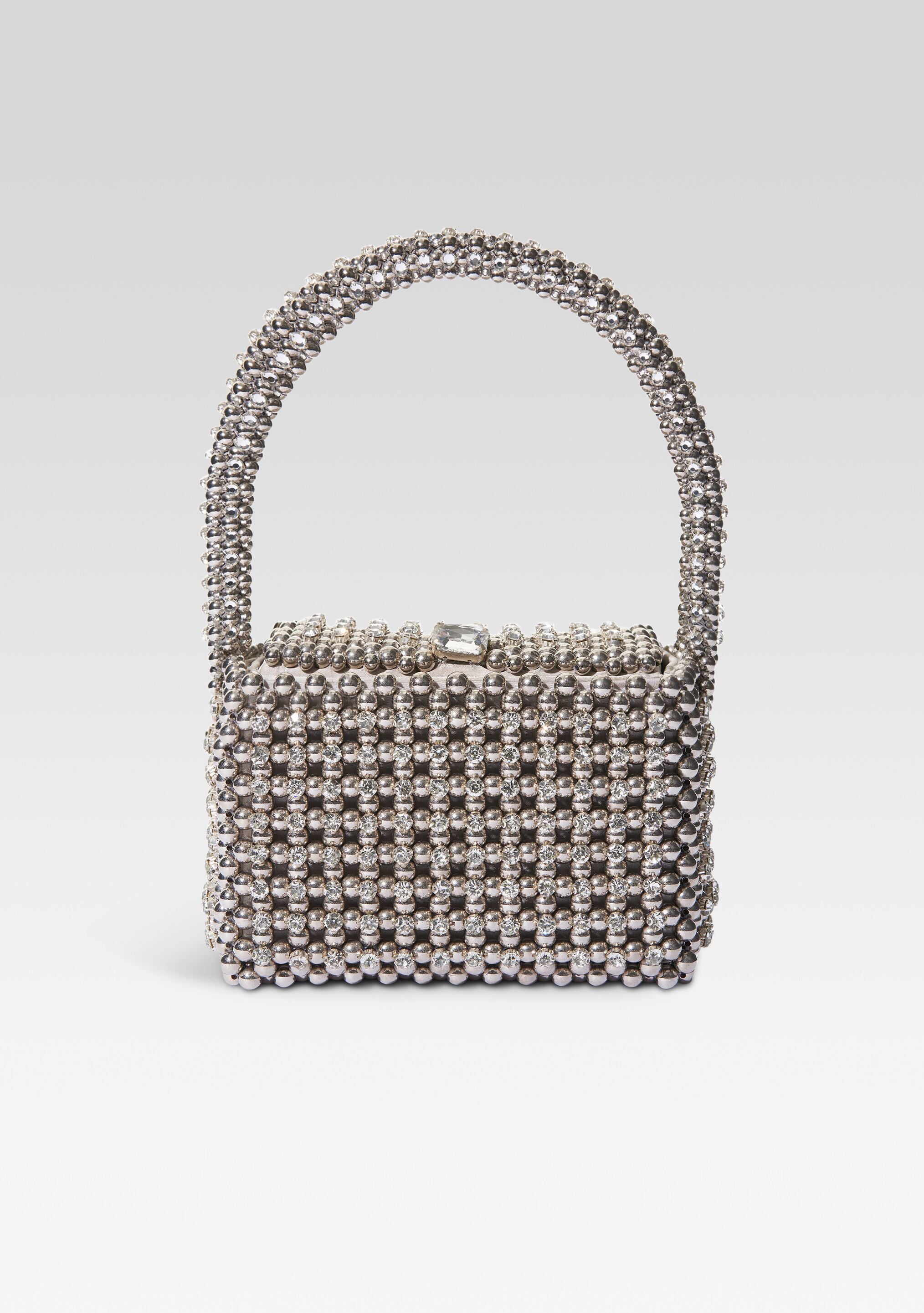 Eclipse Pearl Crystal Bag-Sunny Prom