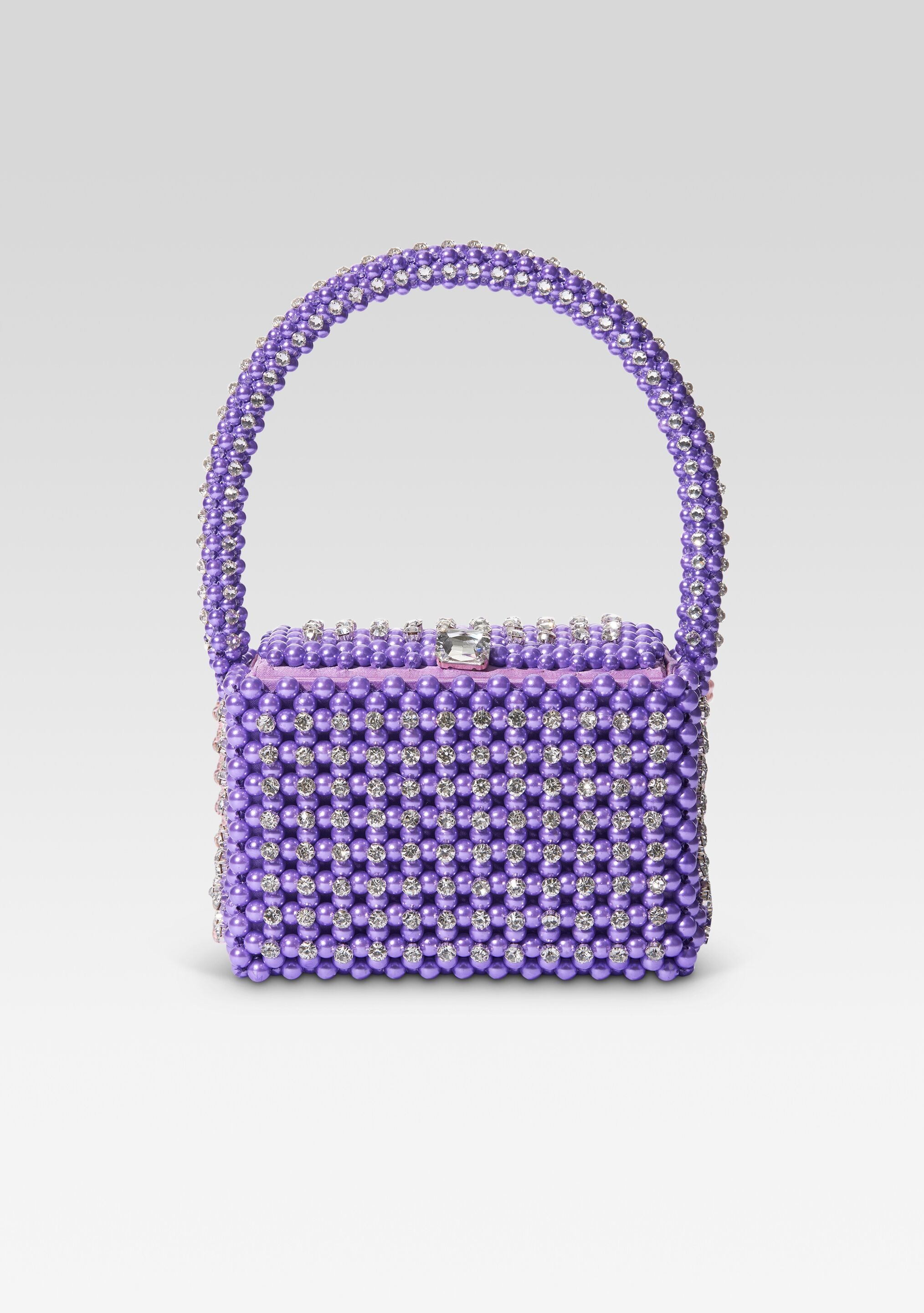 Eclipse Pearl Crystal Bag-Sunny Prom