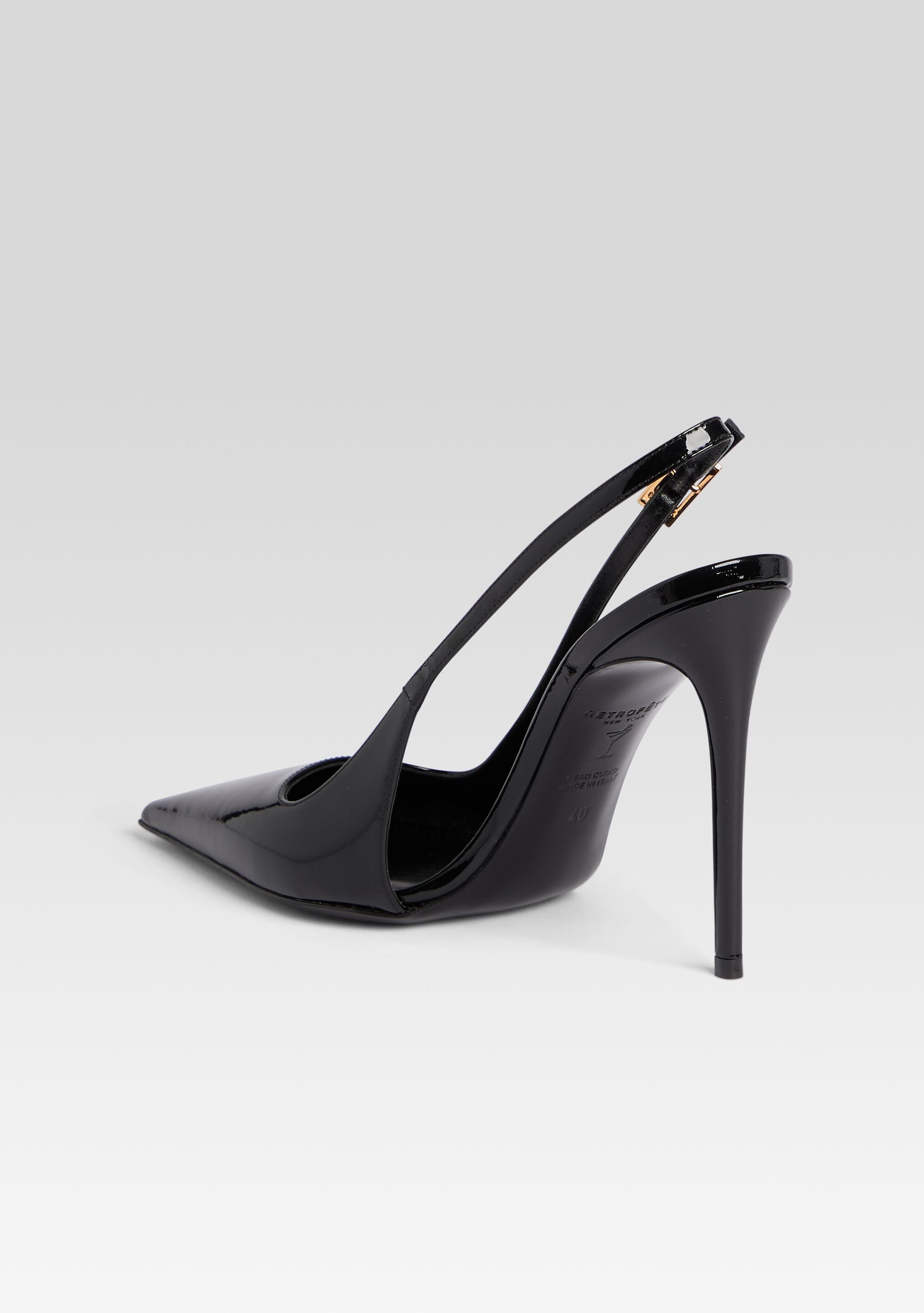 Gwyneth Leather Slingback-Sunny Prom