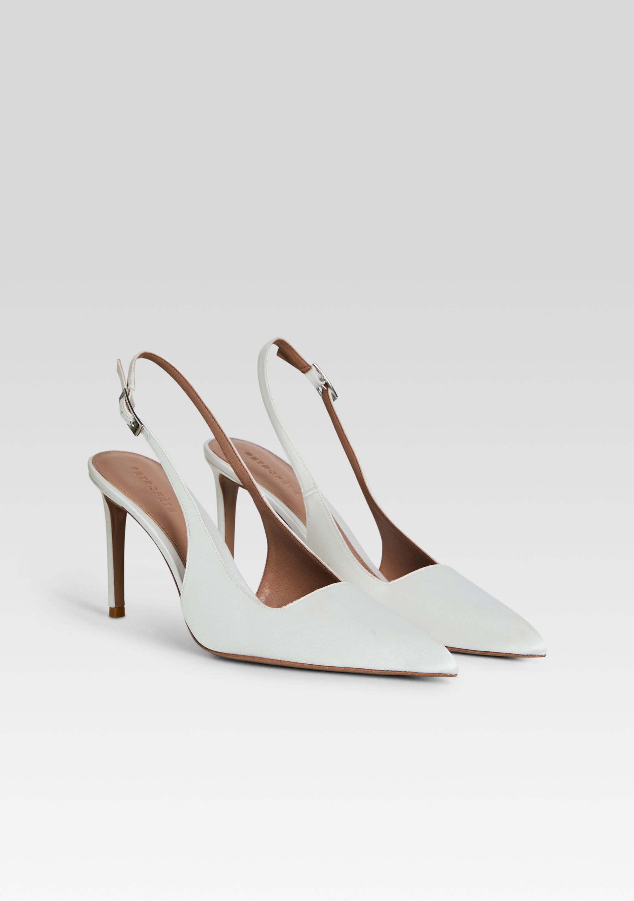 Evelyn Satin Slingback-Sunny Prom