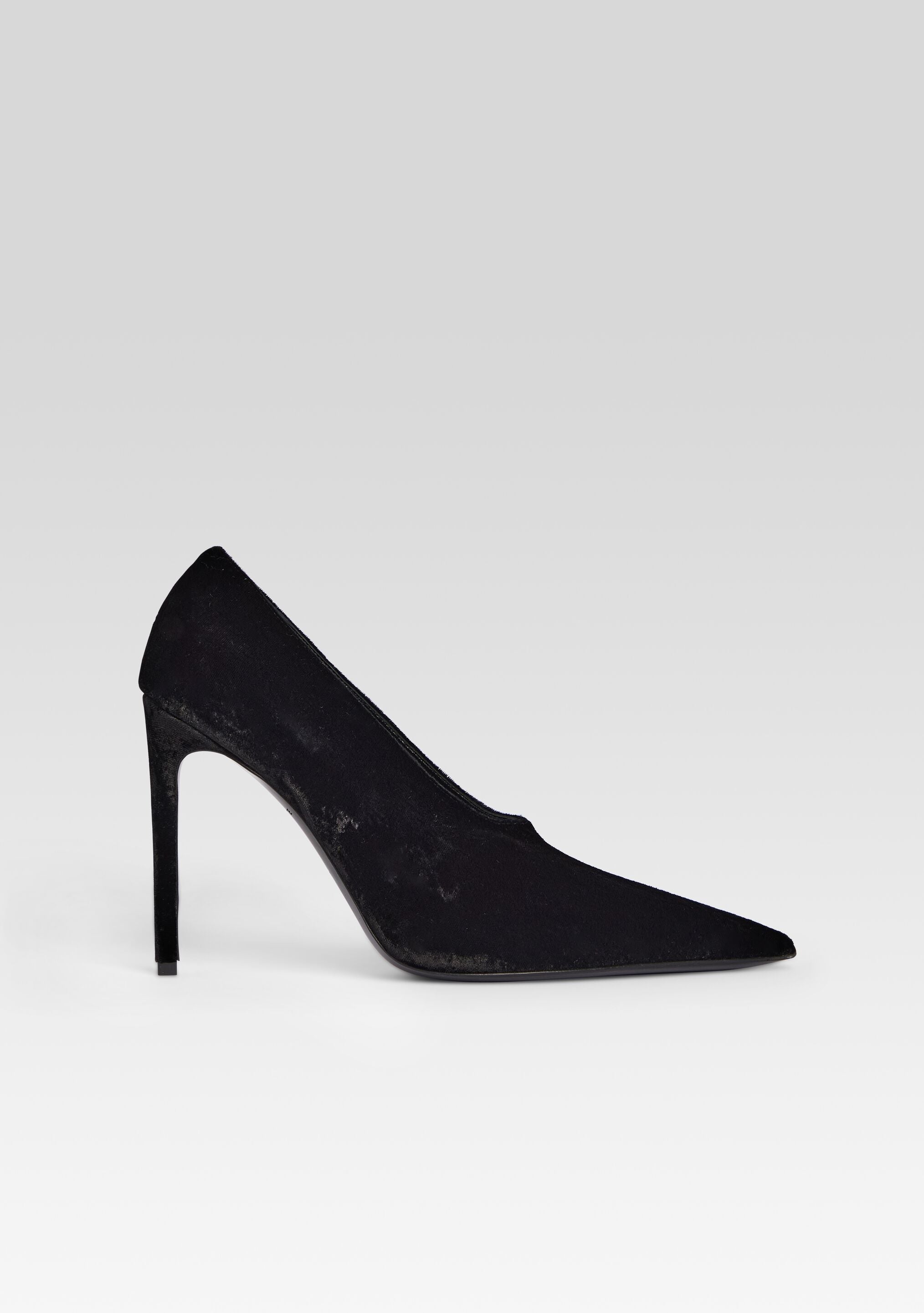 Mollie Velvet Pump-Sunny Prom