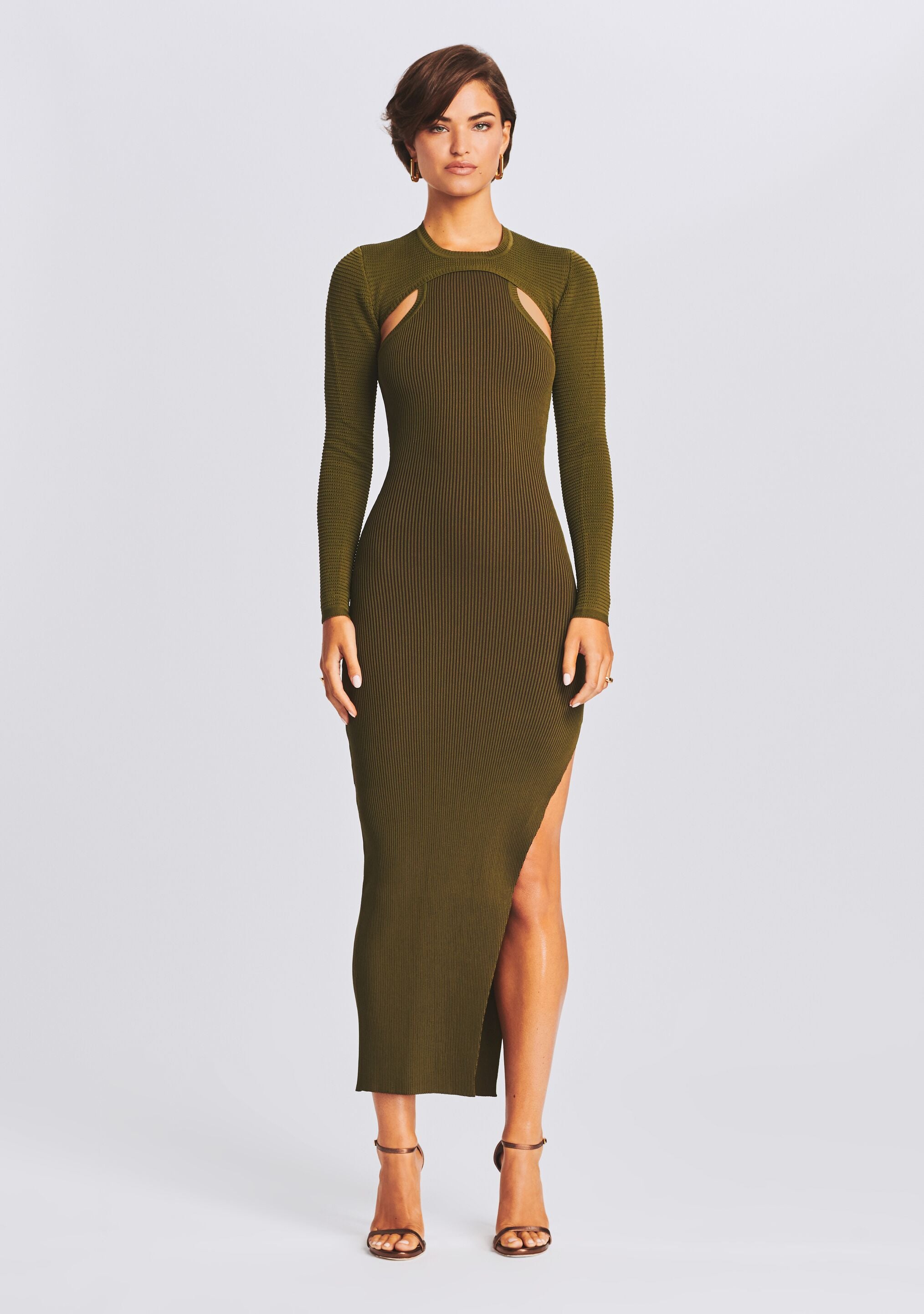 Valvid Rib Knit Set-Sunny Prom