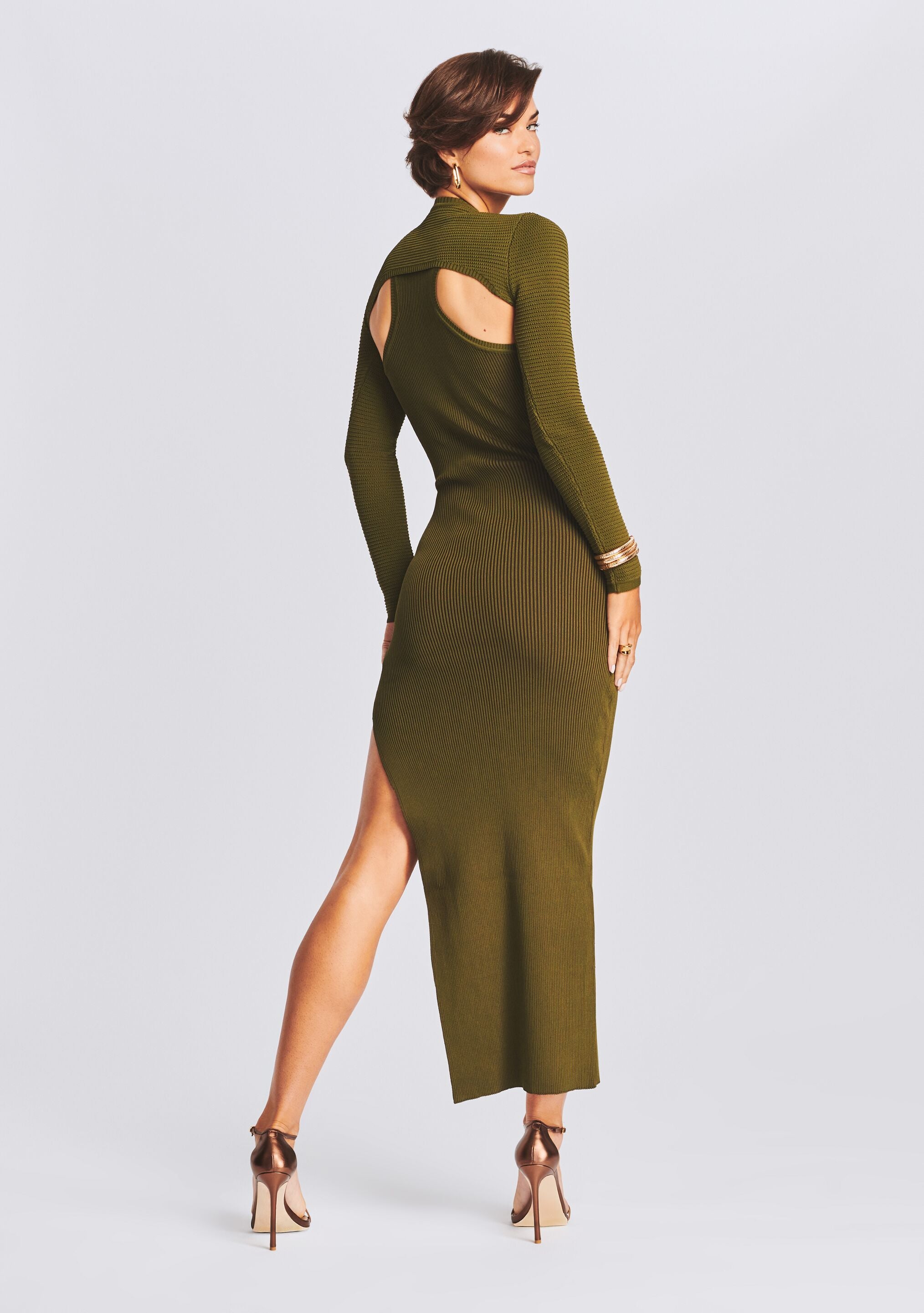 Valvid Rib Knit Set-Sunny Prom