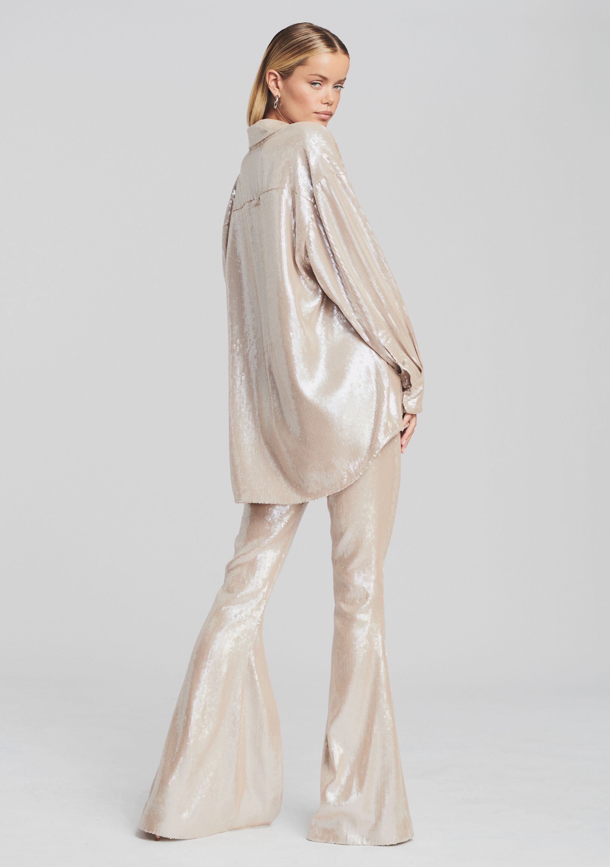 Enzo Sequin Pant-Sunny Prom