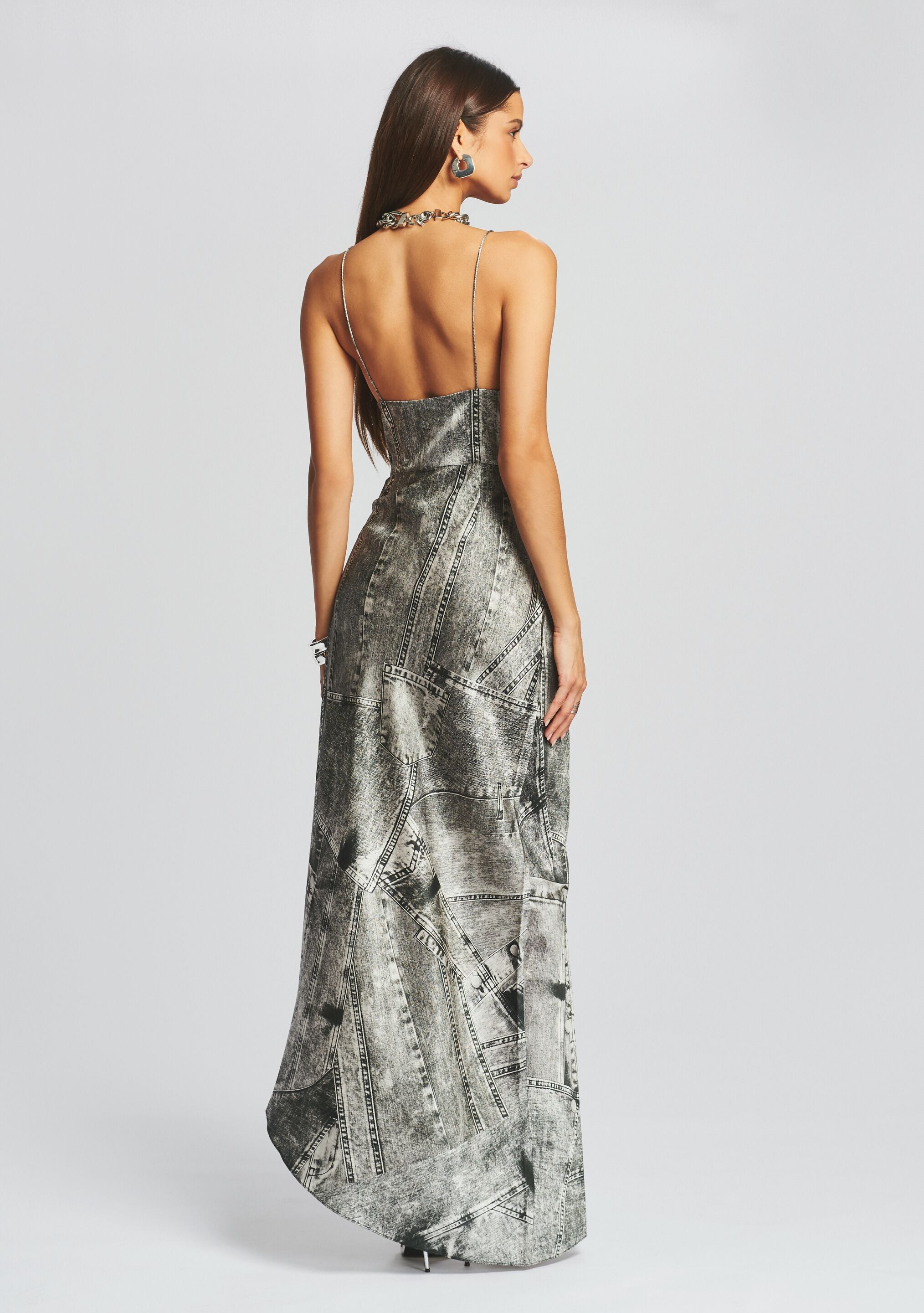 Acadia Silk Dress-Sunny Prom