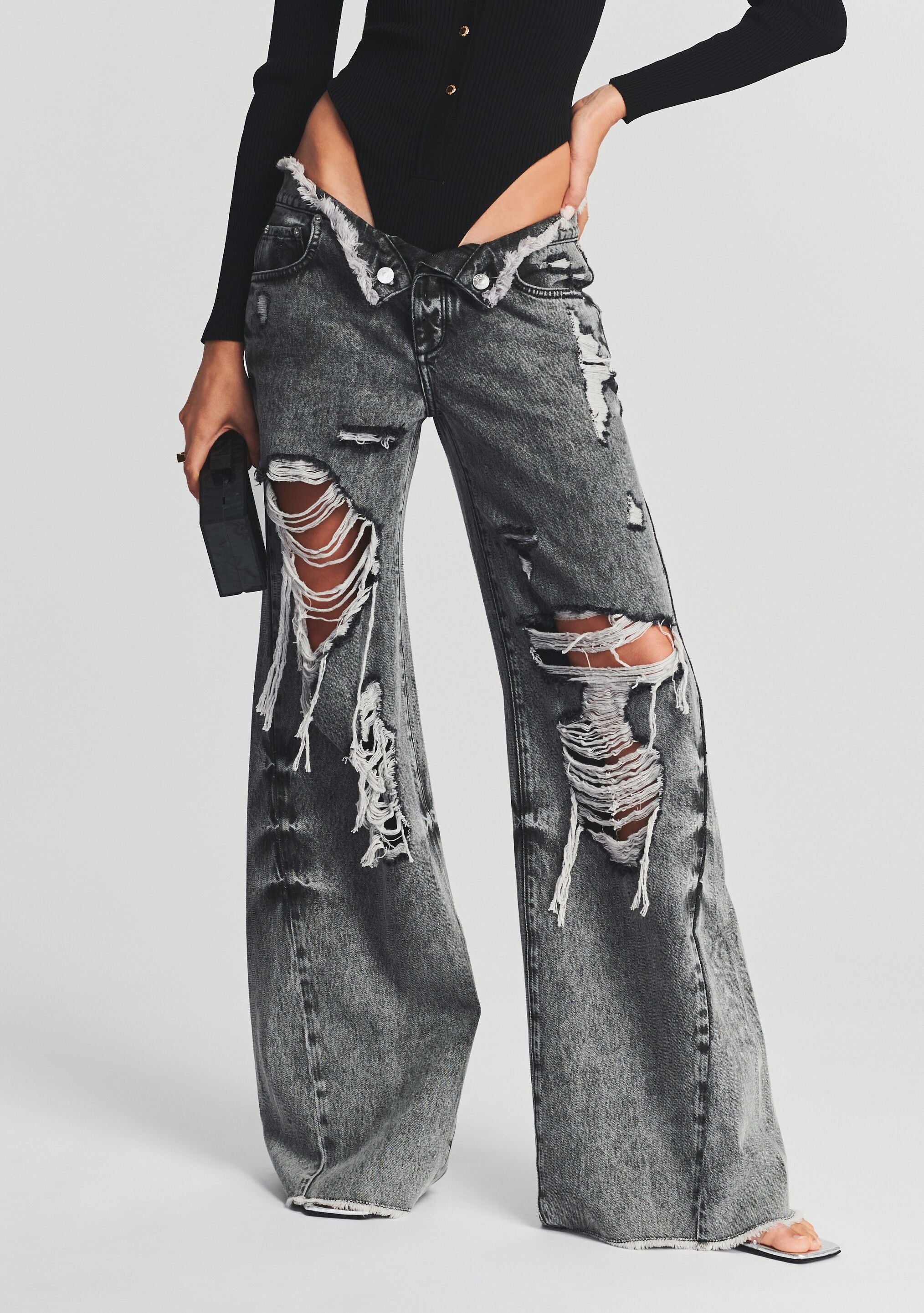 Ollie Wide Leg Jean-Sunny Prom