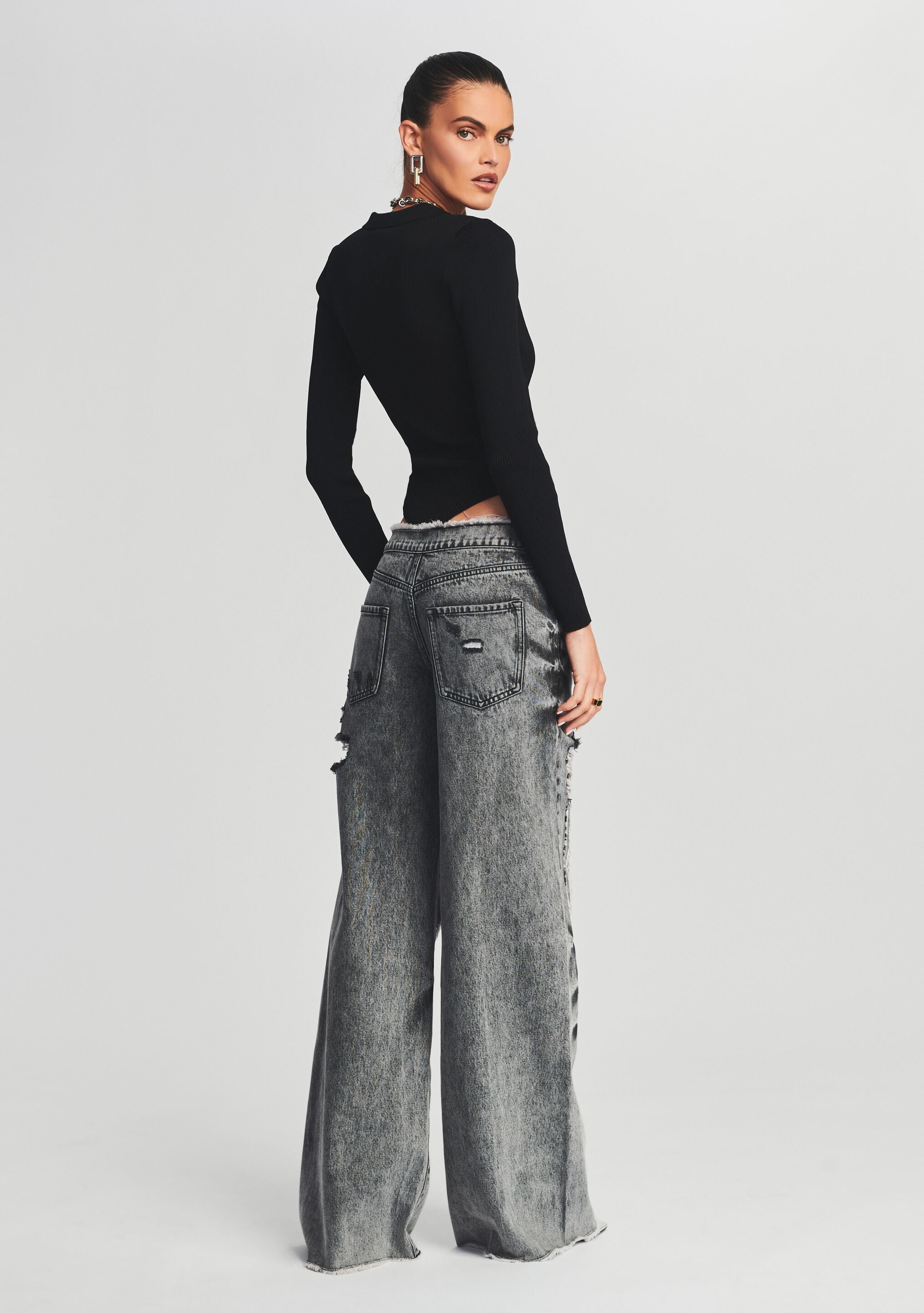 Ollie Wide Leg Jean-Sunny Prom