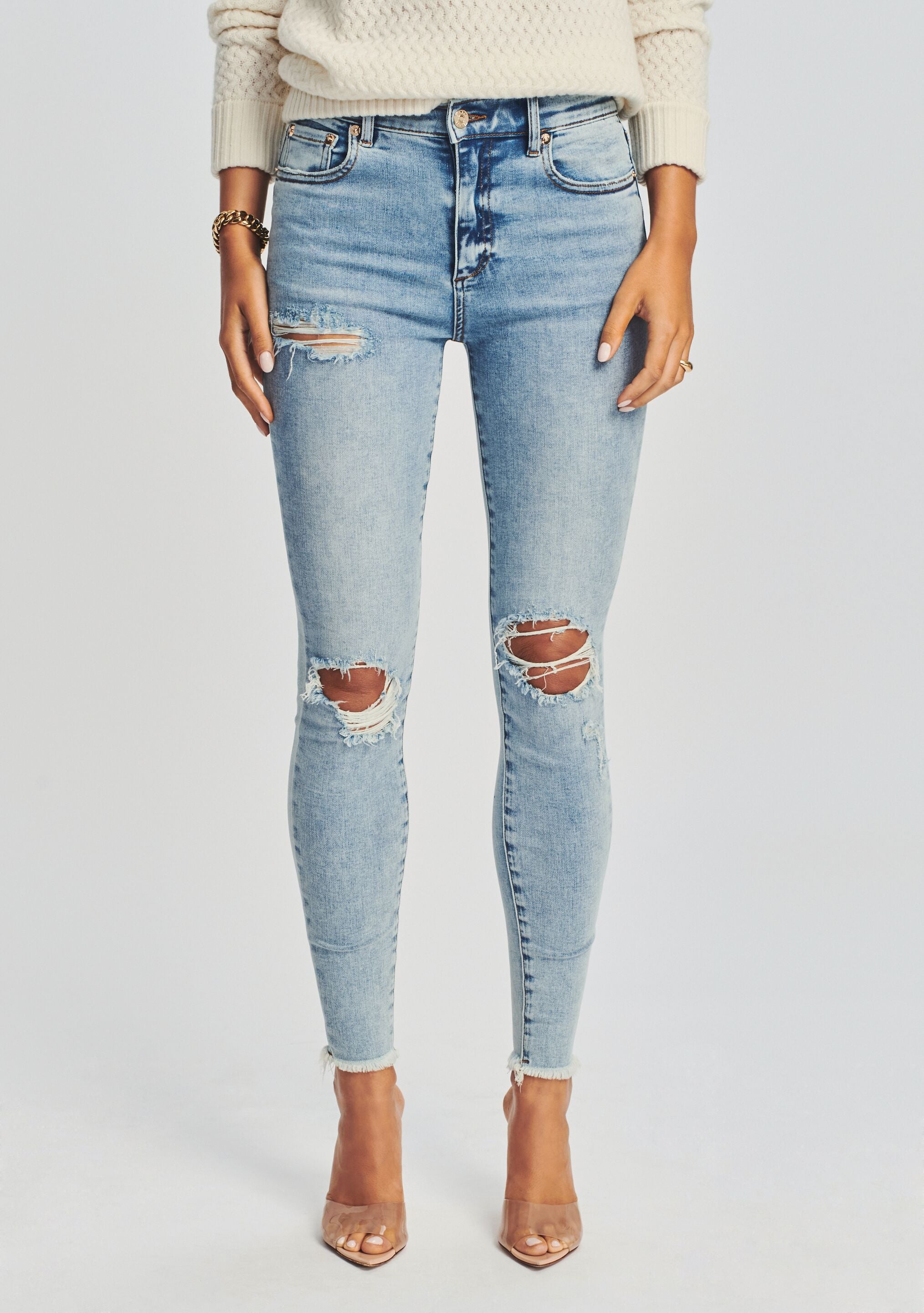 Maya Mid-Rise Jean-Sunny Prom