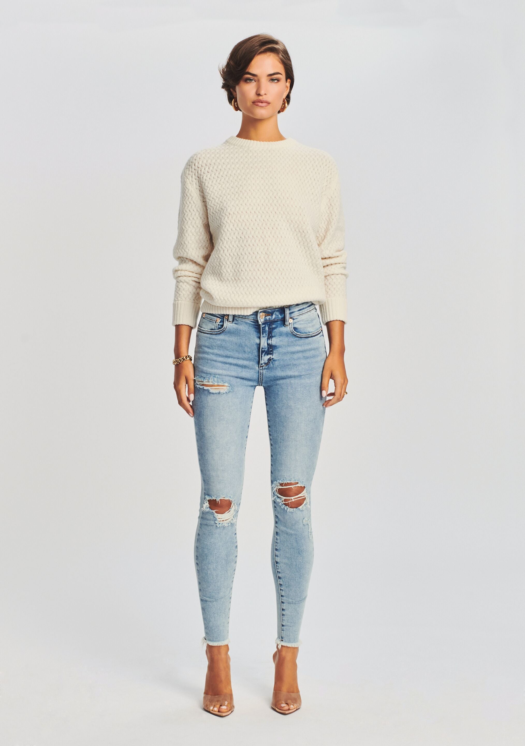 Maya Mid-Rise Jean-Sunny Prom