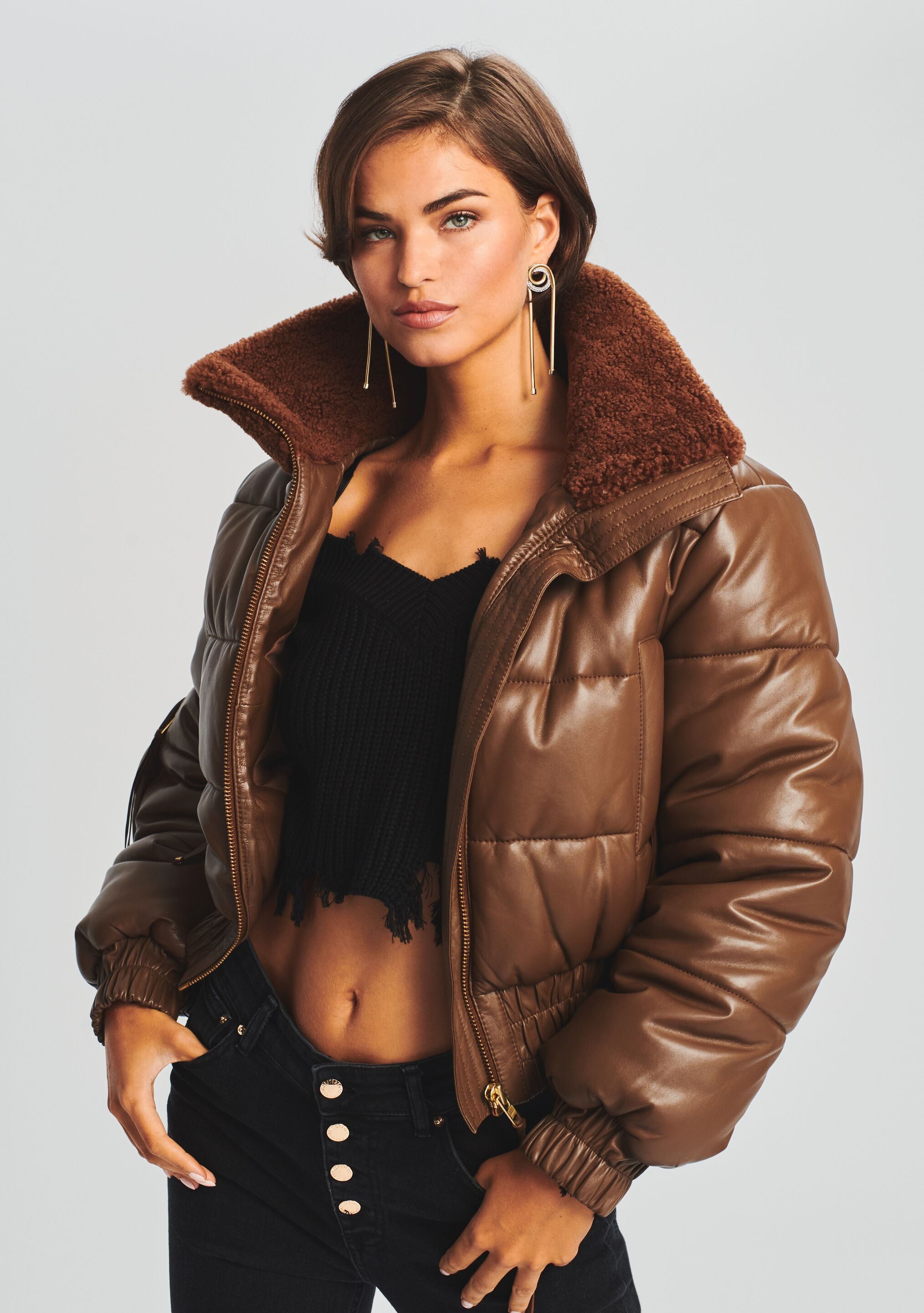 Stevie Leather Jacket-Sunny Prom