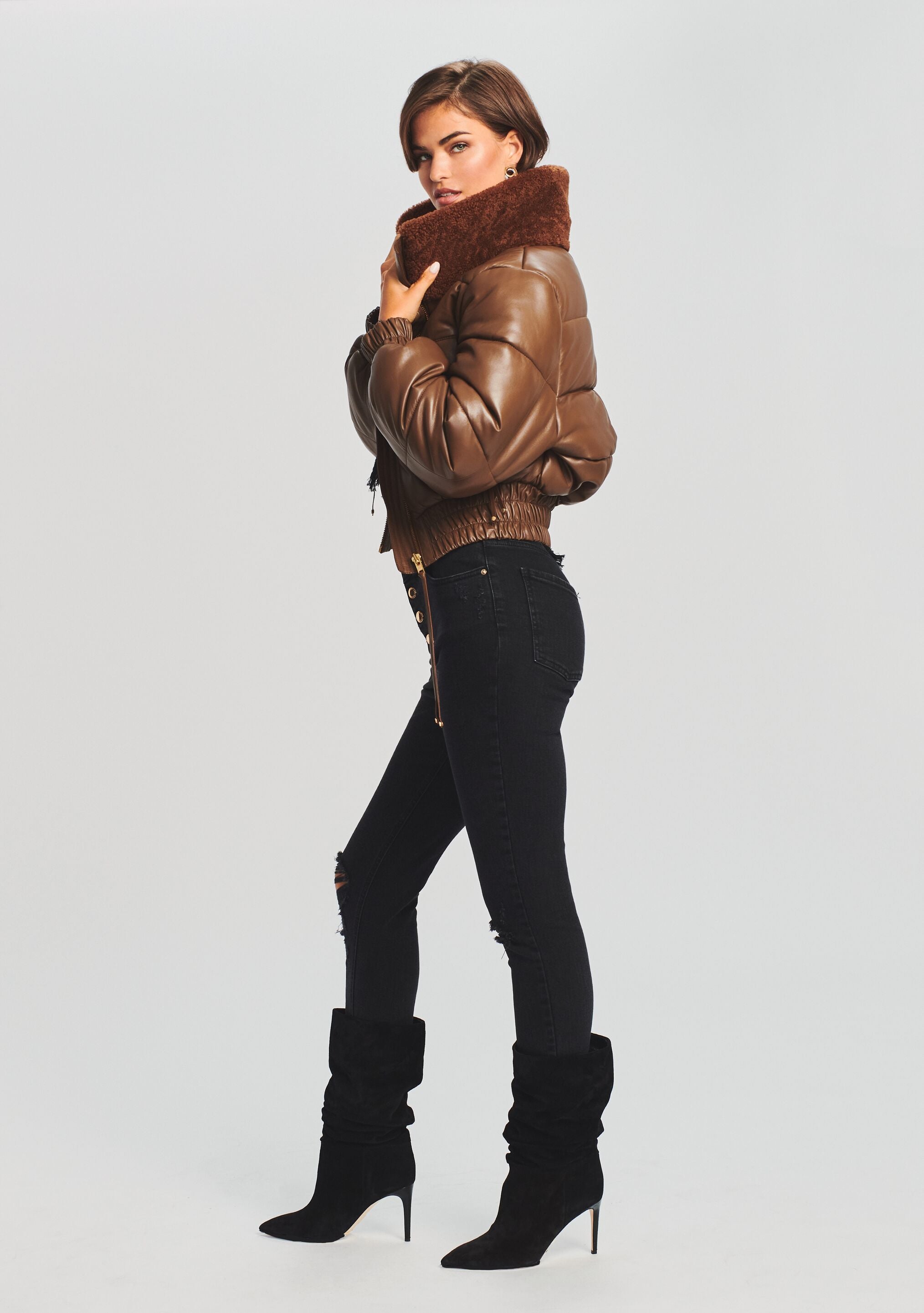 Stevie Leather Jacket-Sunny Prom