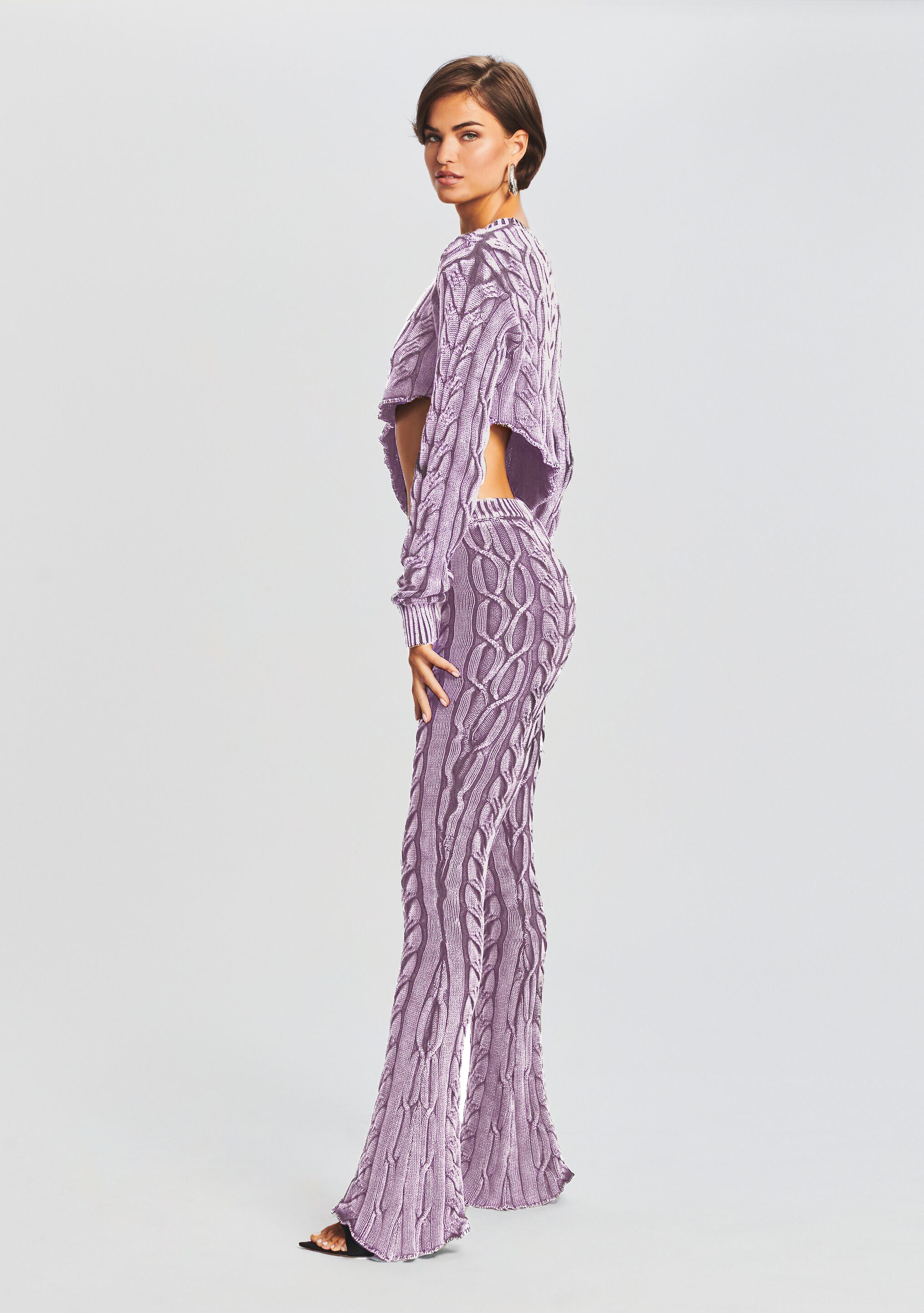 Cayenne Cable Knit Pant-Sunny Prom