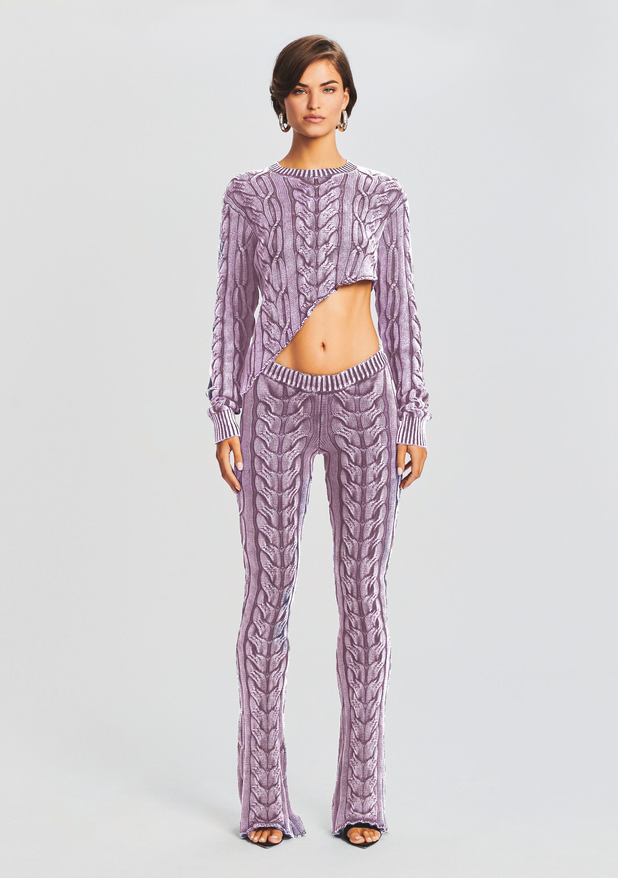 Cayenne Cable Knit Pant-Sunny Prom