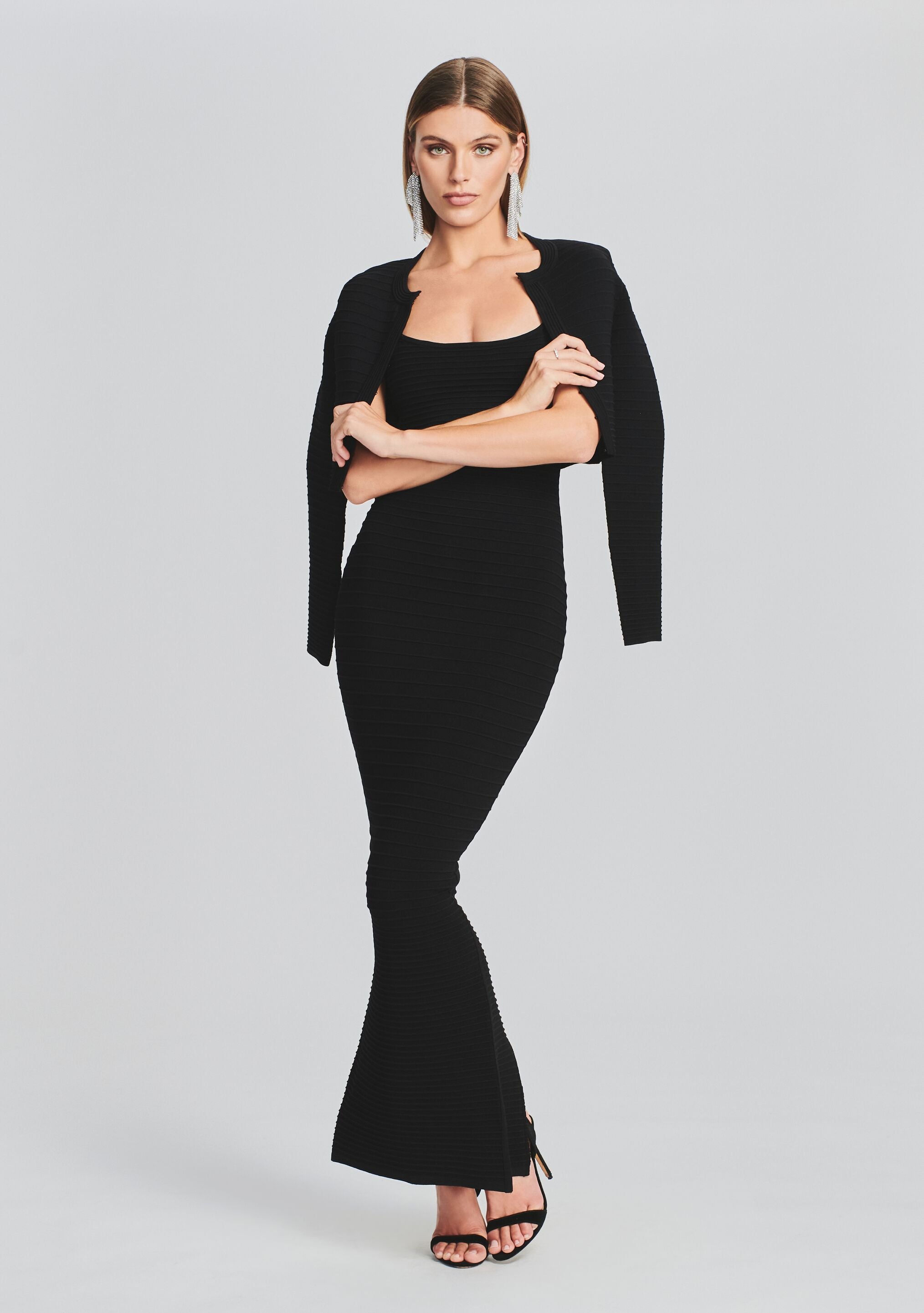 Hardy Bandage Knit Cardigan-Sunny Prom