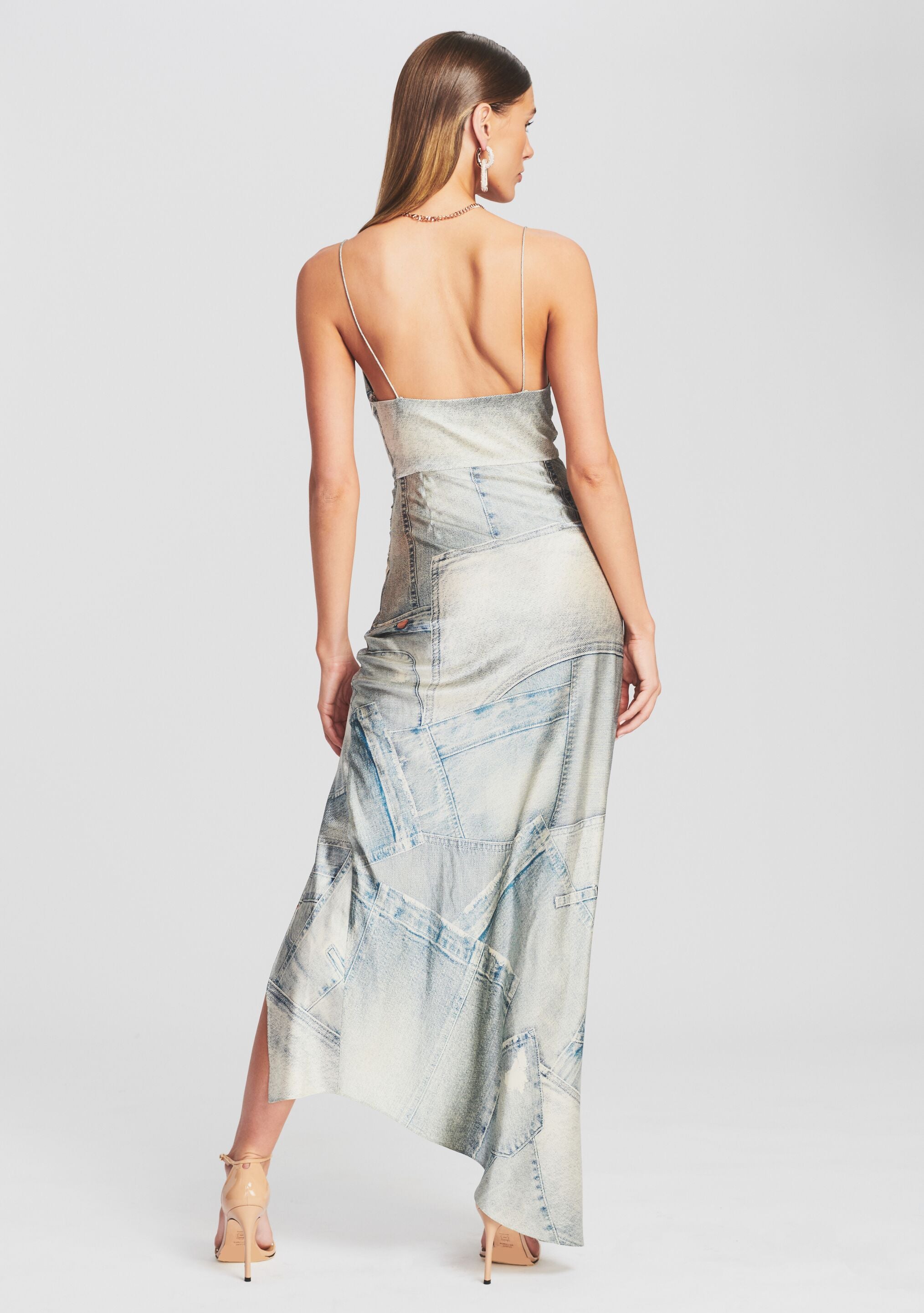 Acadia Silk Dress-Sunny Prom