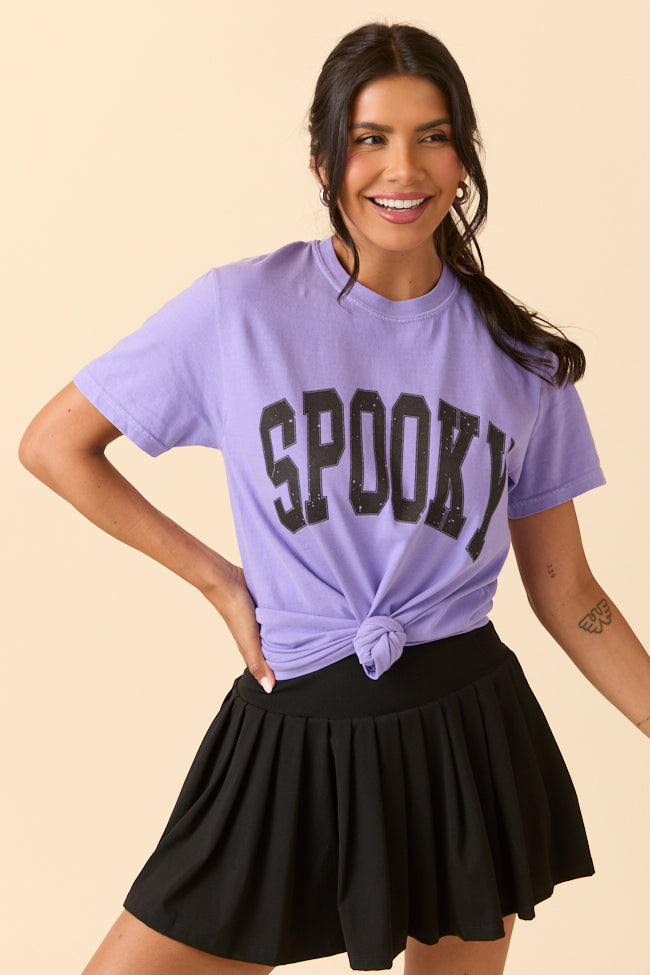 Spooky Block Violet Graphic Tee SALE-Sunny Prom