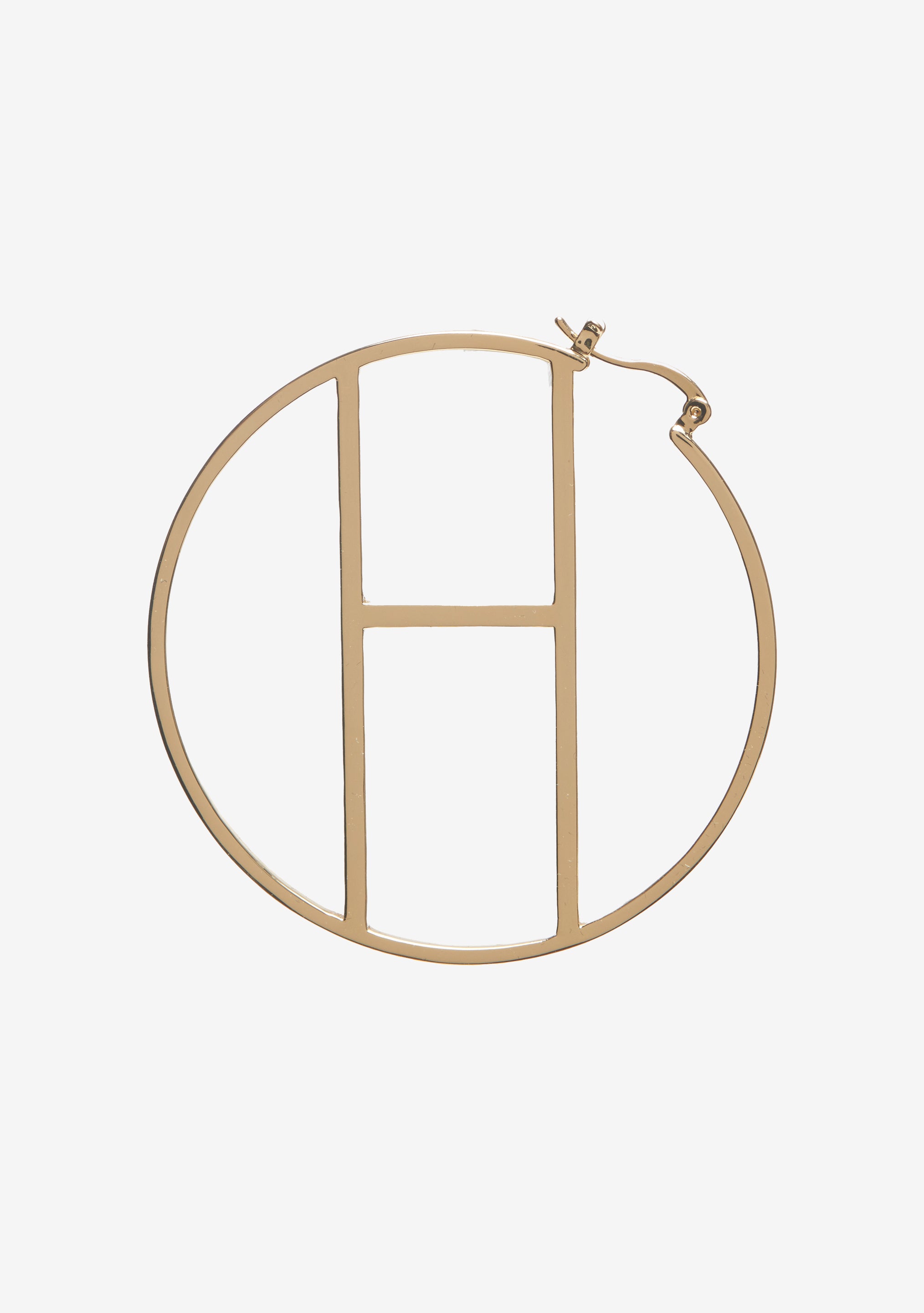 Hoop Letter Earring-Sunny Prom