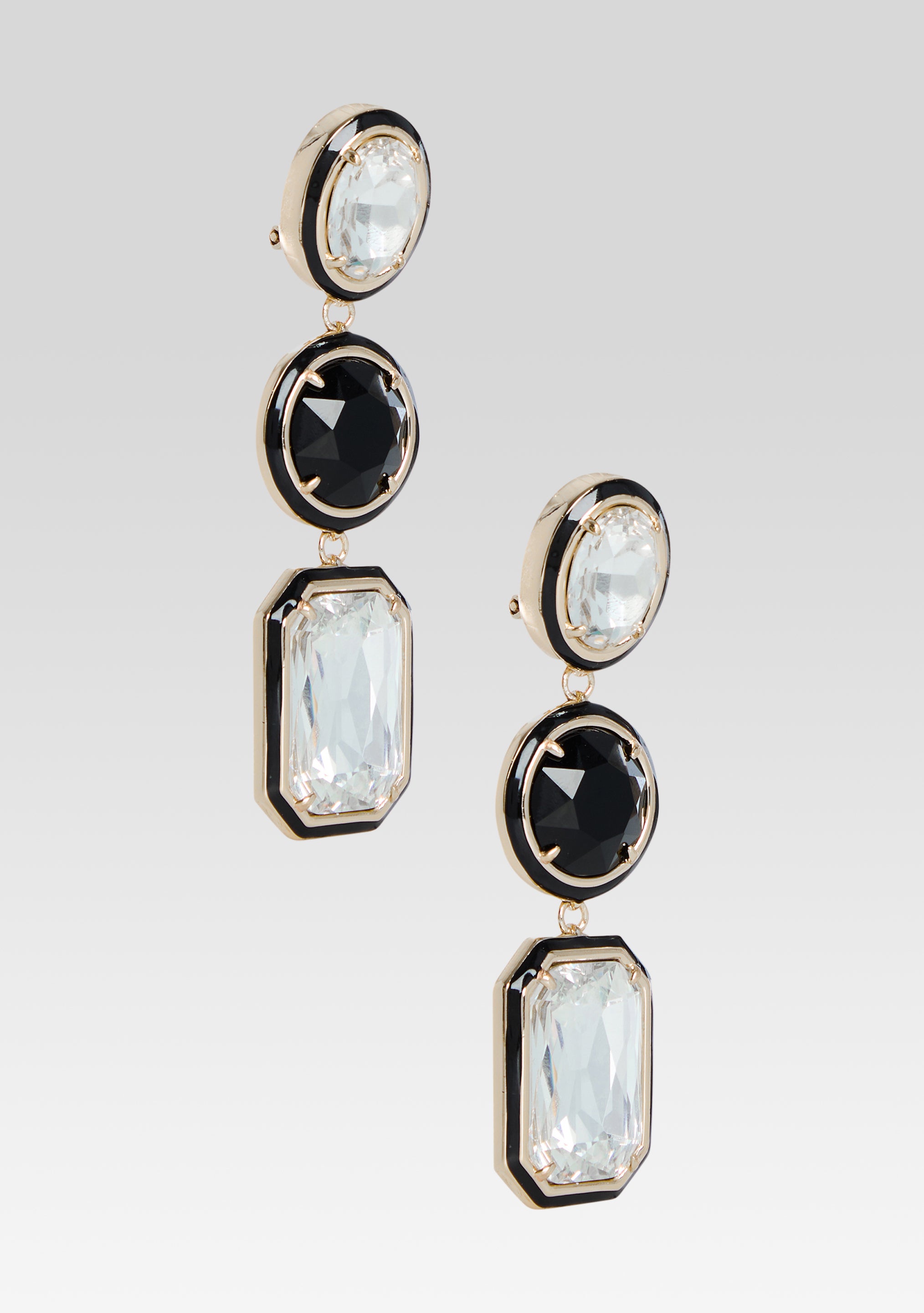 Camille Gemstone Drop Earrings-Sunny Prom
