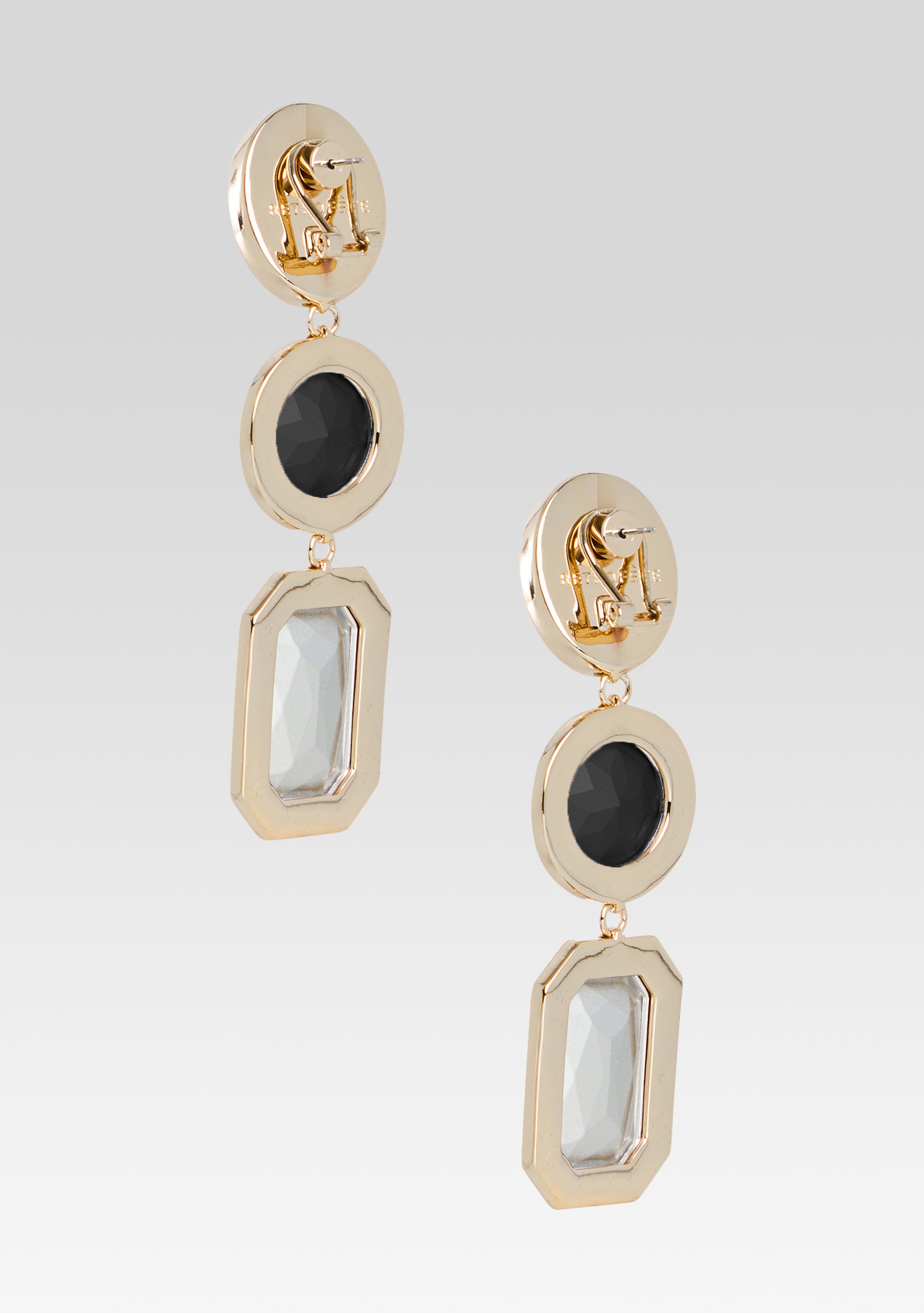 Camille Gemstone Drop Earrings-Sunny Prom