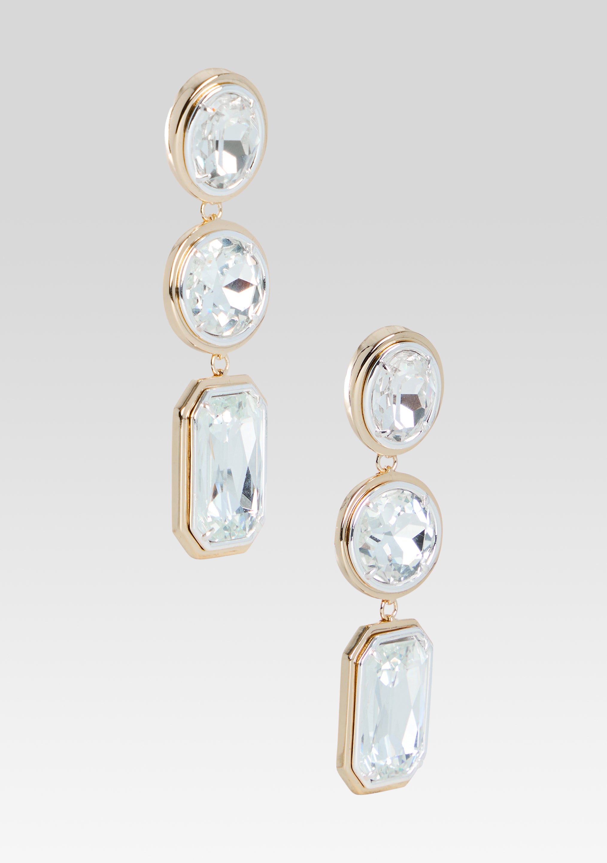 Camille Gemstone Drop Earrings-Sunny Prom