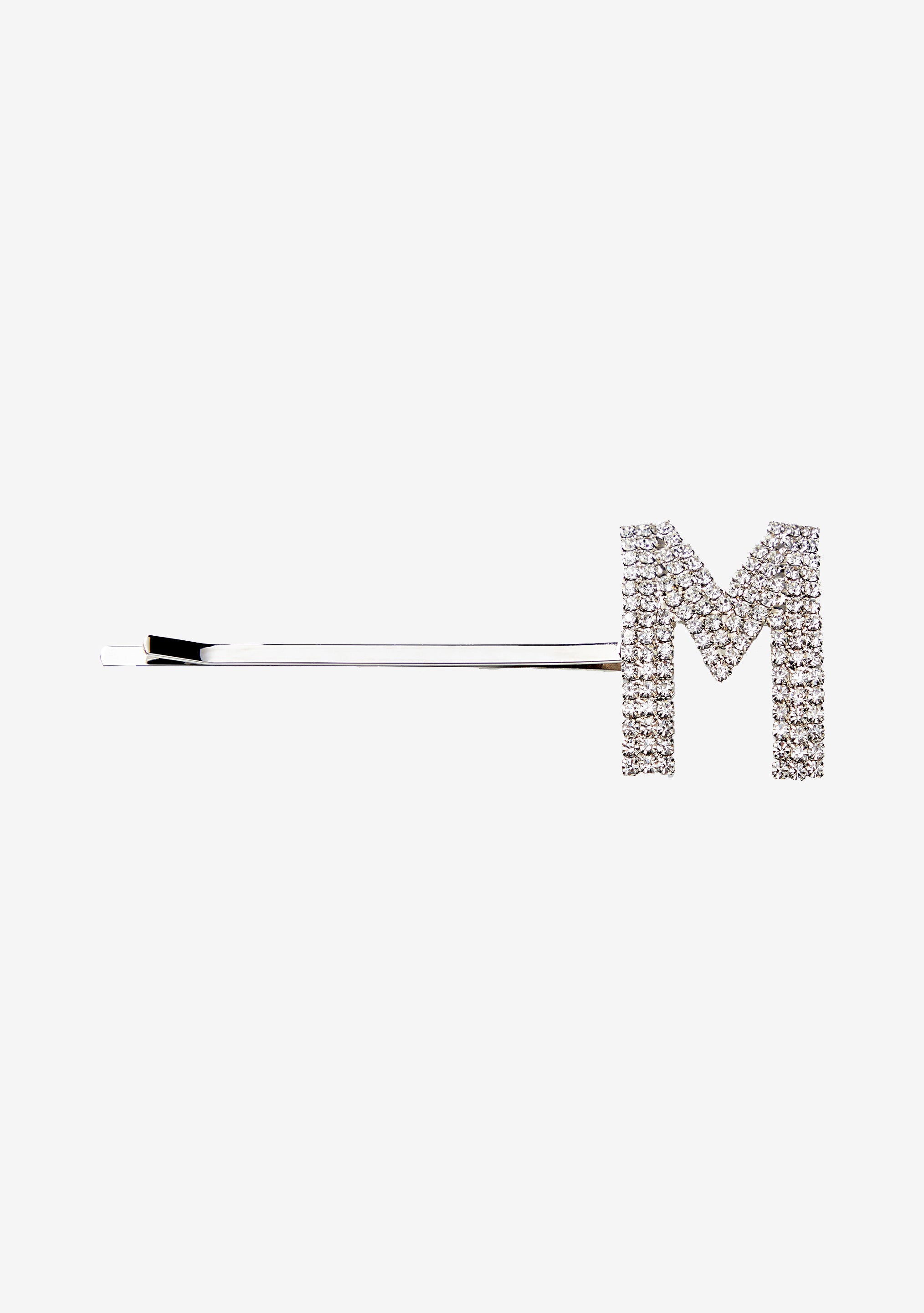 Rhinestone Alphabet Hair Clip-Sunny Prom