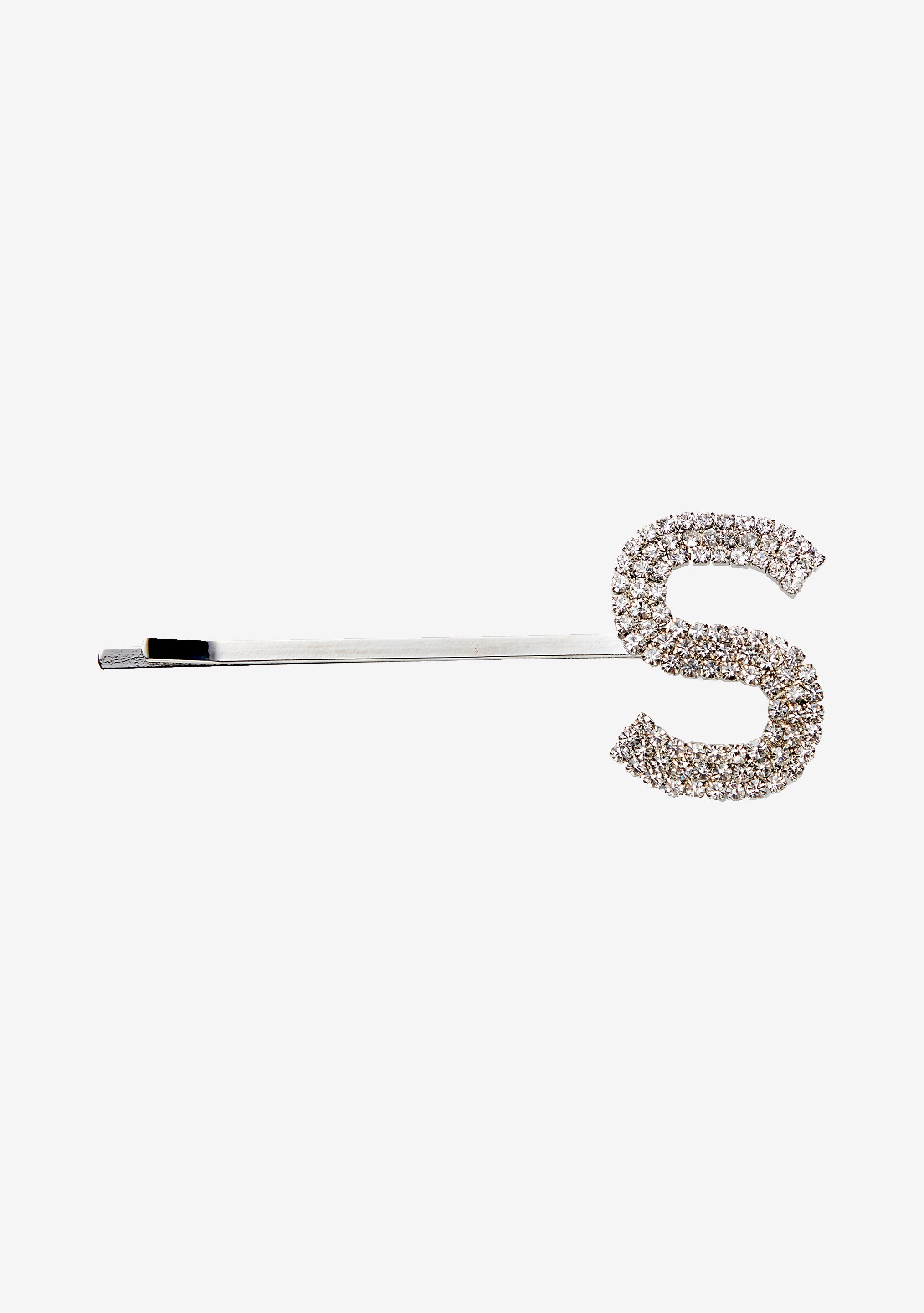 Rhinestone Alphabet Hair Clip-Sunny Prom