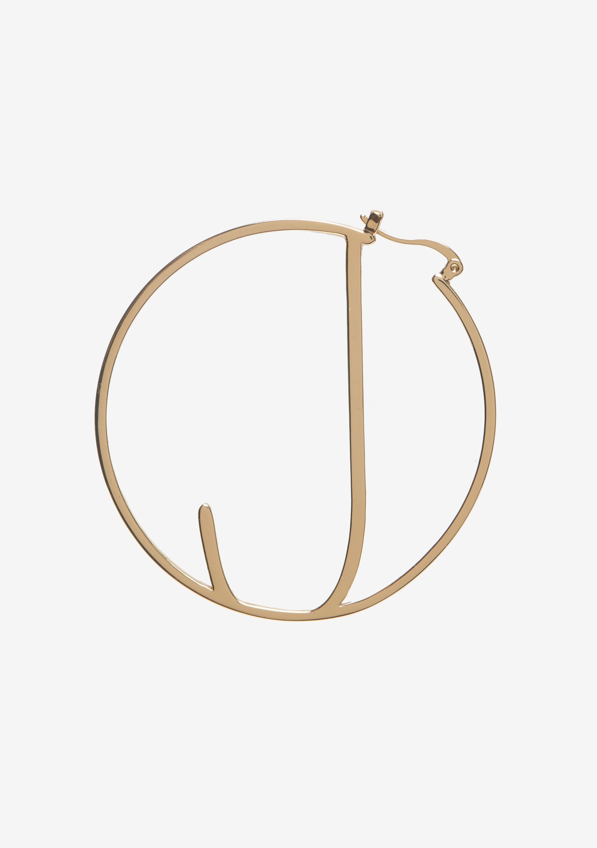 Hoop Letter Earring-Sunny Prom