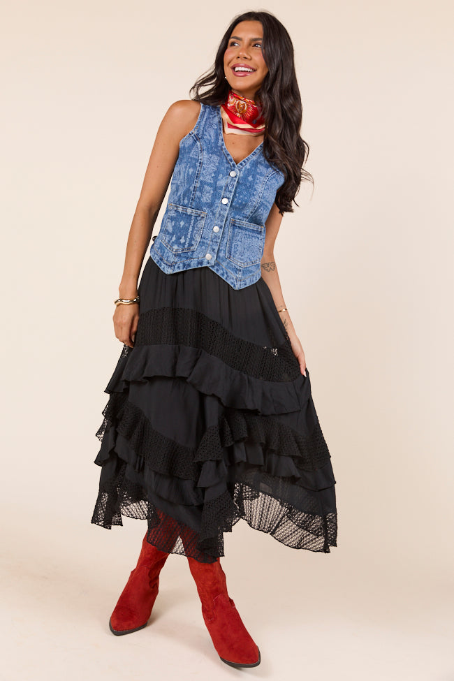 Karla Black Layered Ruffle Skirt-Sunny Prom