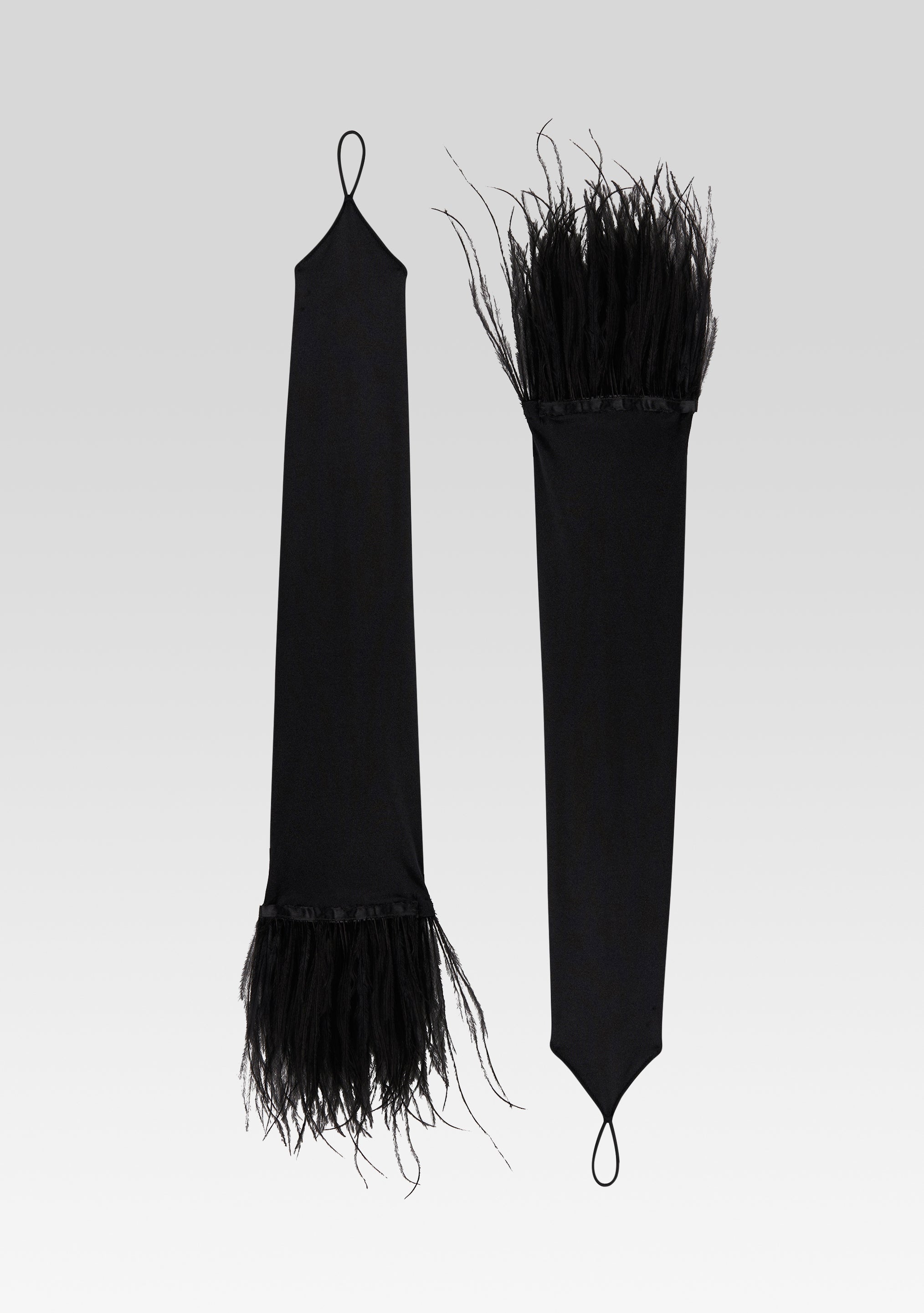 Penny Feather Gloves-Sunny Prom