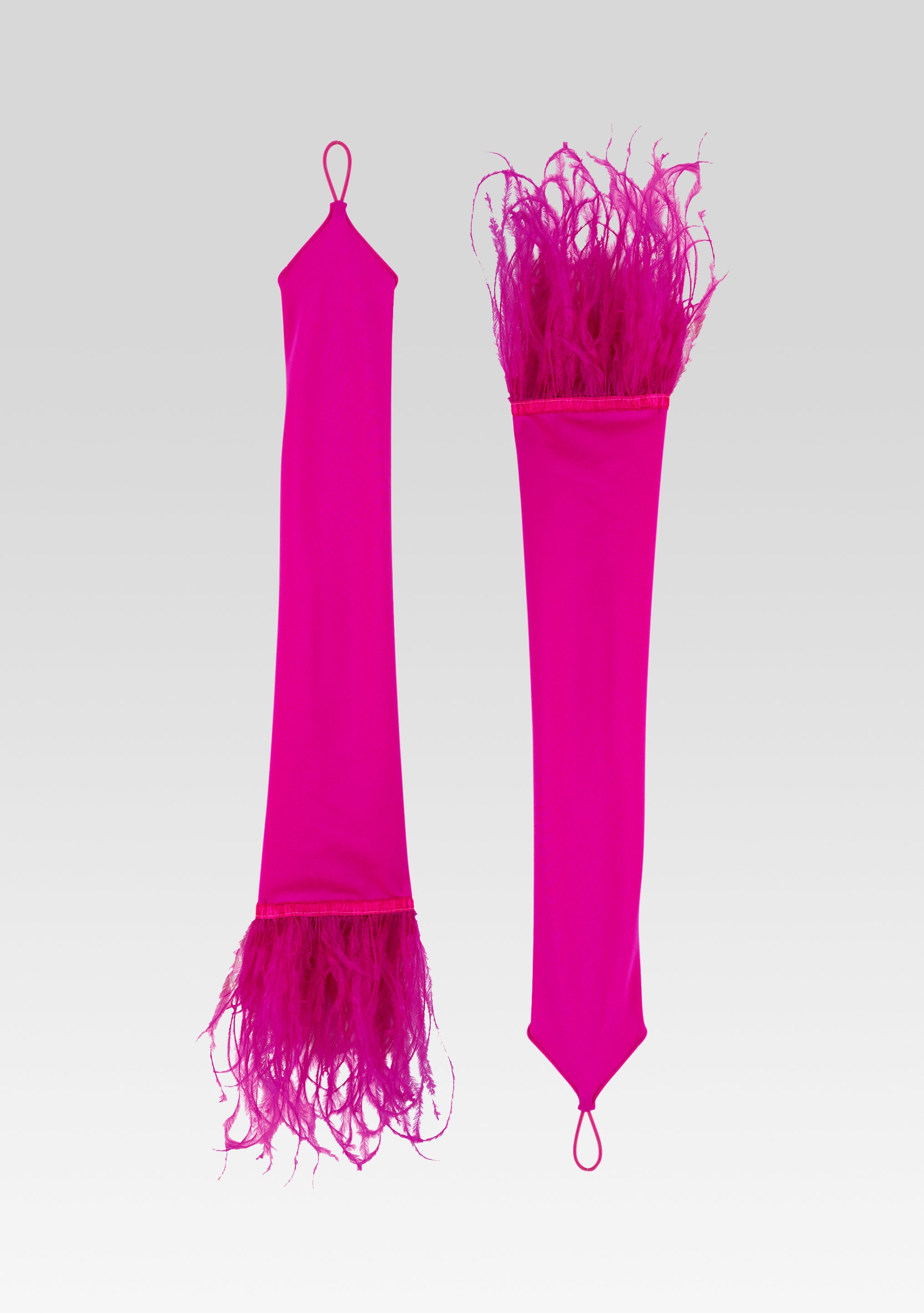 Penny Feather Gloves-Sunny Prom