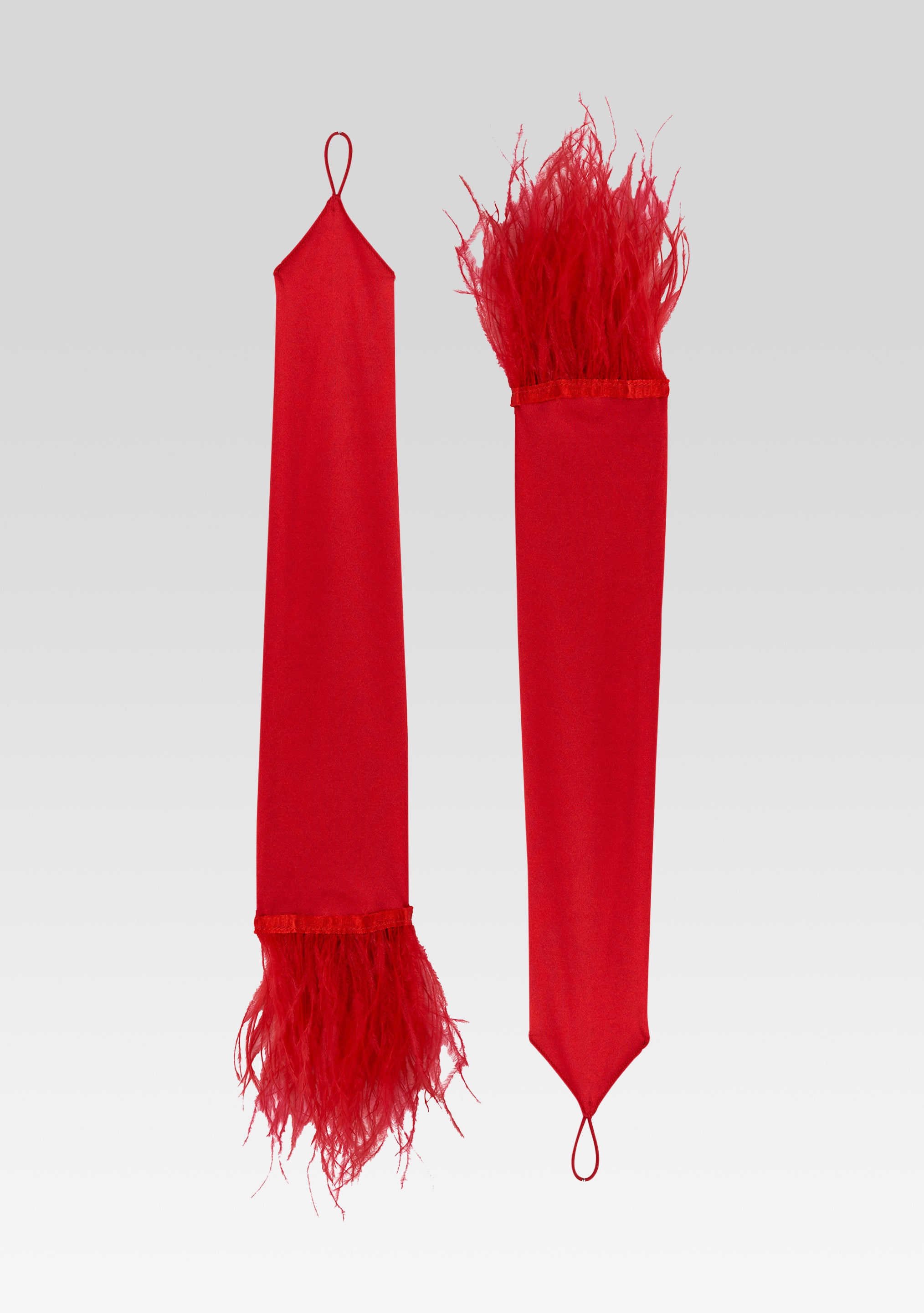 Penny Feather Gloves-Sunny Prom