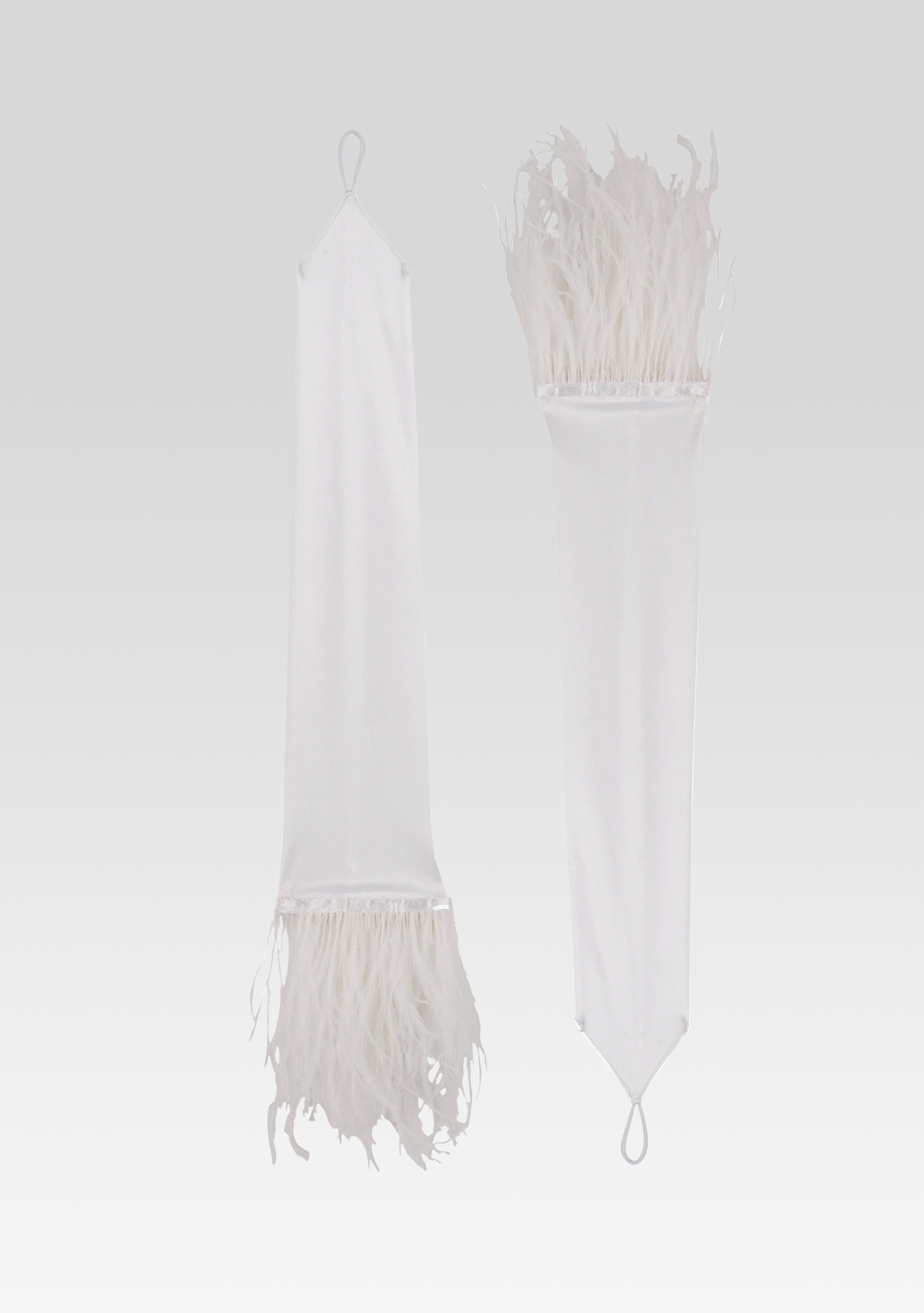 Penny Feather Gloves-Sunny Prom