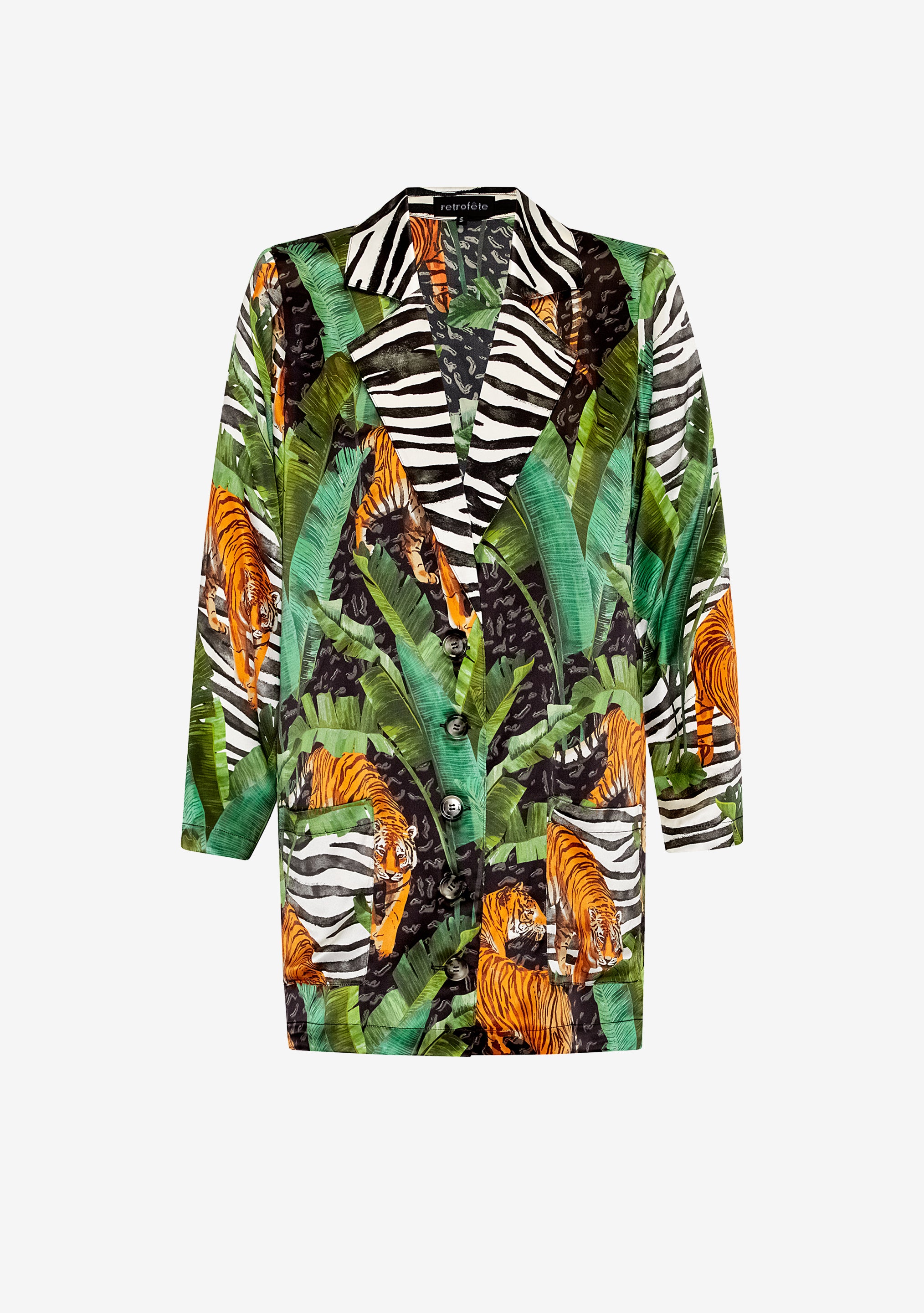 Blake Silk Blazer-Sunny Prom