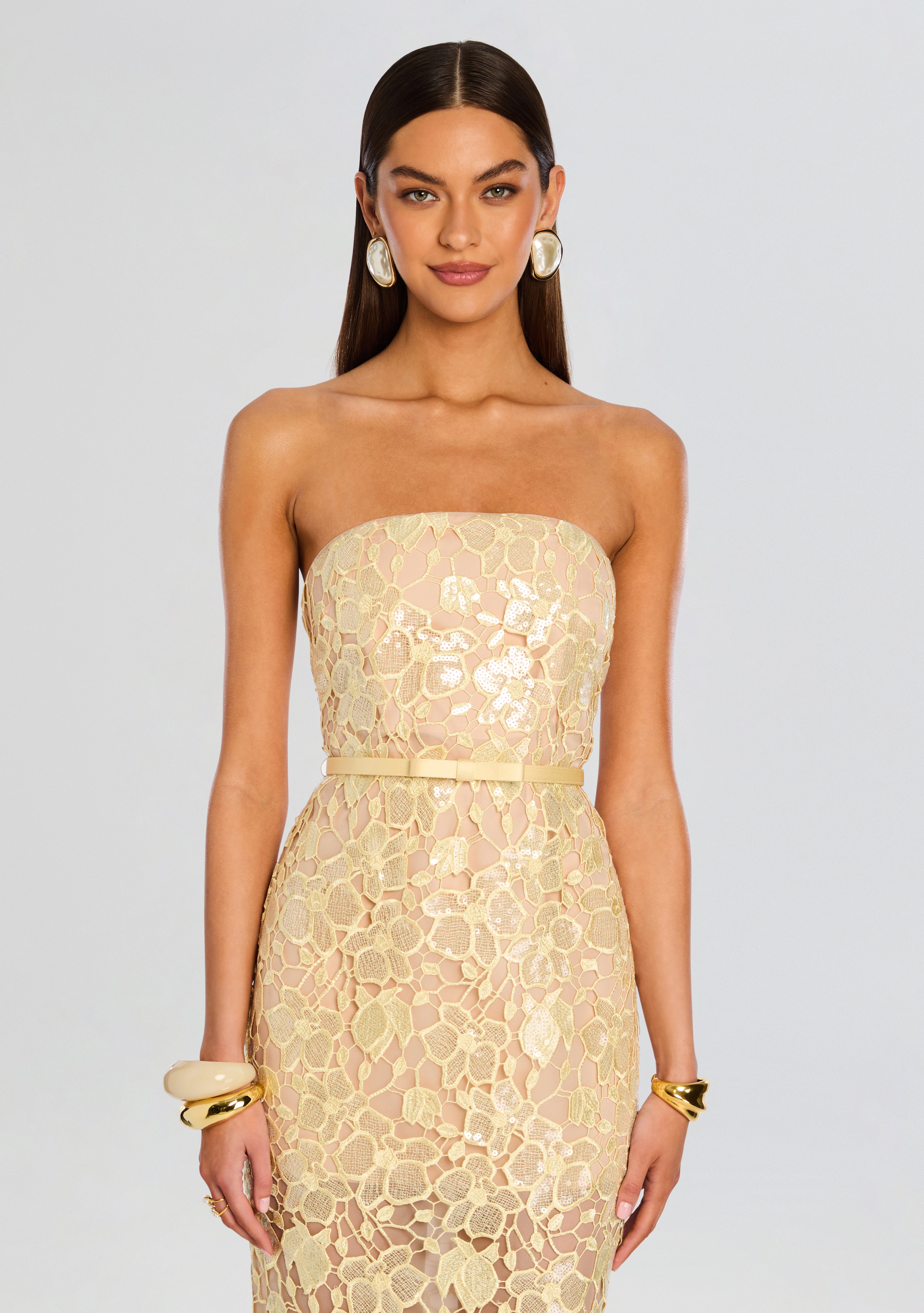 Rowena Lace Dress-Sunny Prom