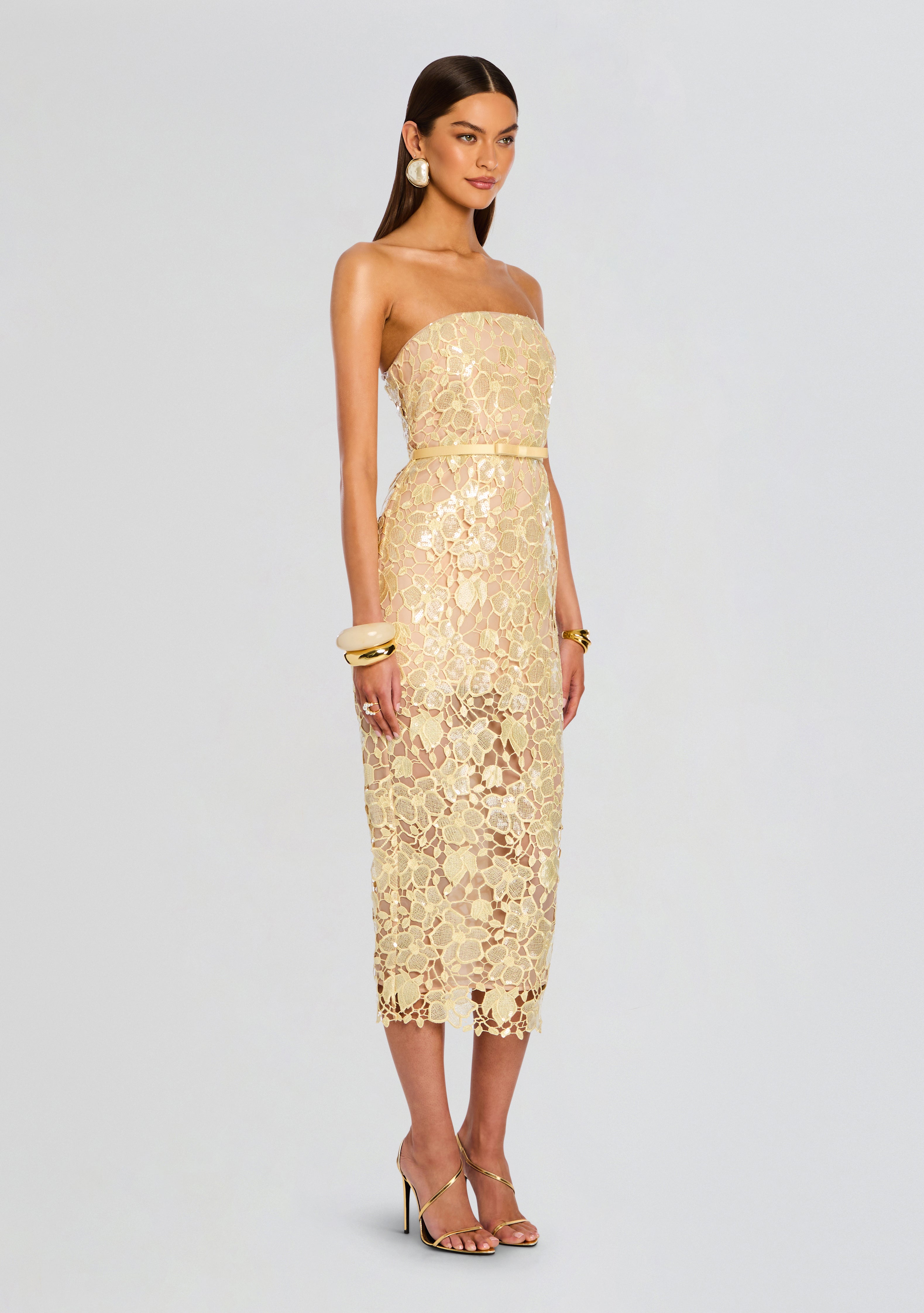 Rowena Lace Dress-Sunny Prom