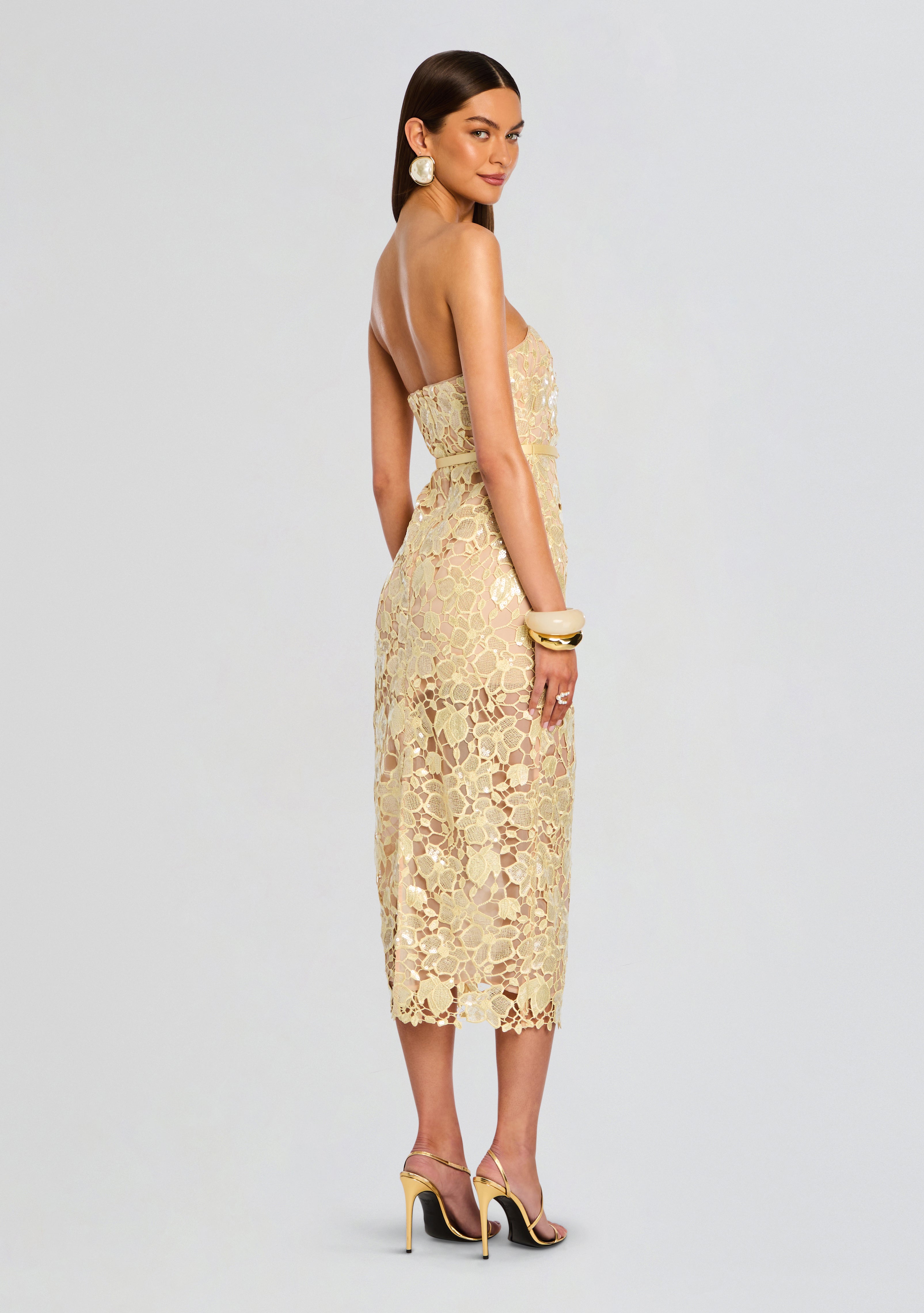 Rowena Lace Dress-Sunny Prom