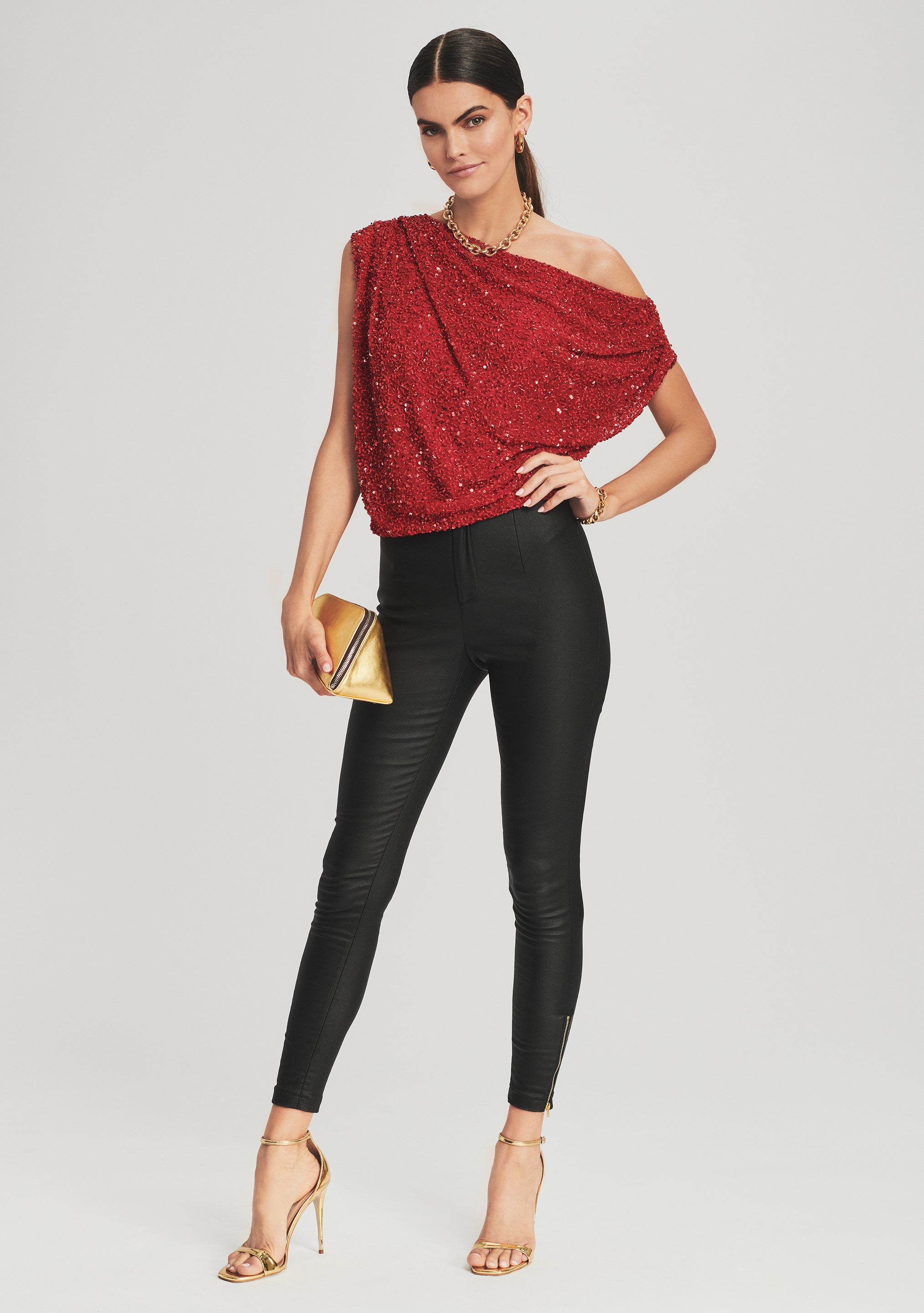 Myles Sequin Top-Sunny Prom
