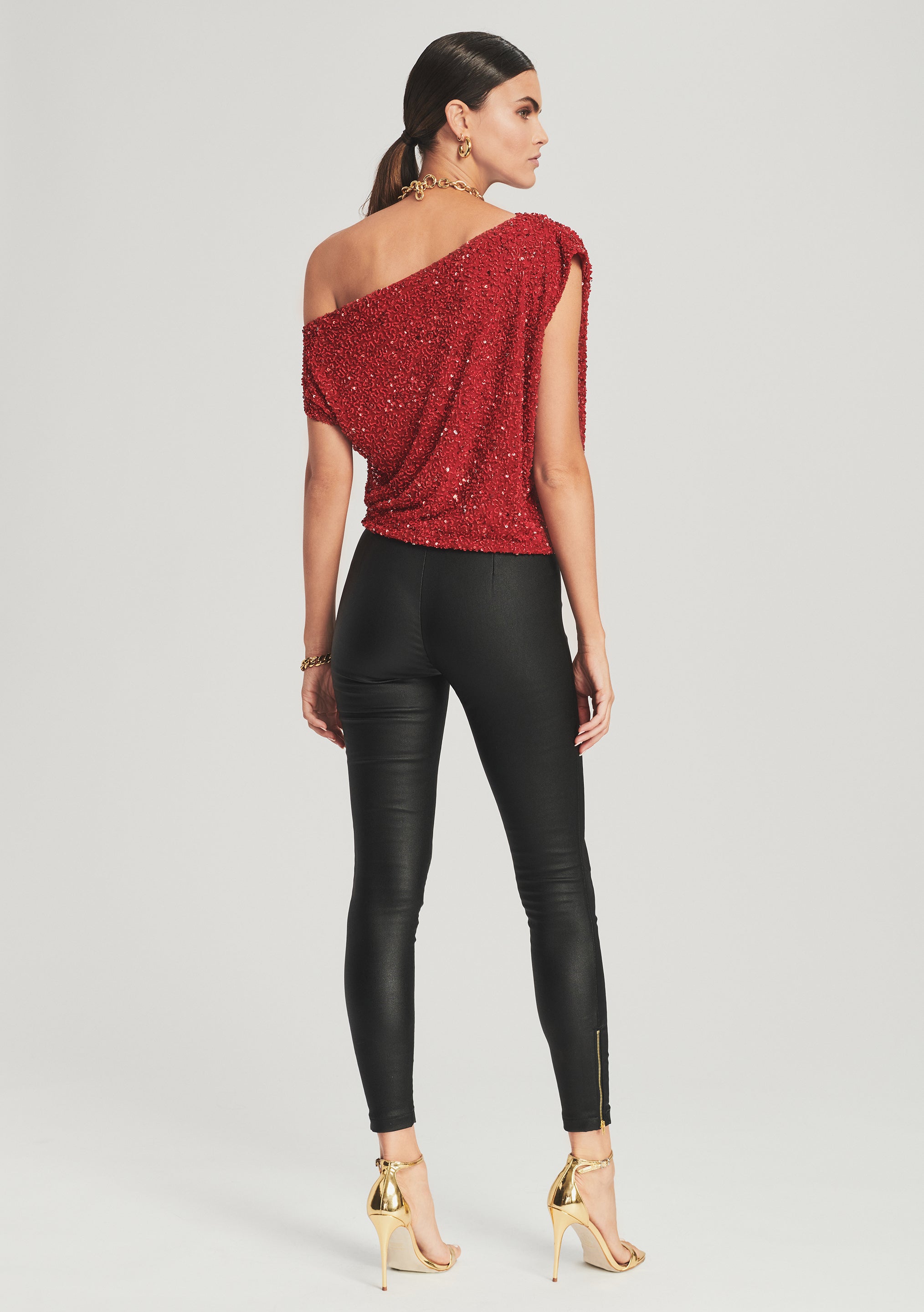 Myles Sequin Top-Sunny Prom