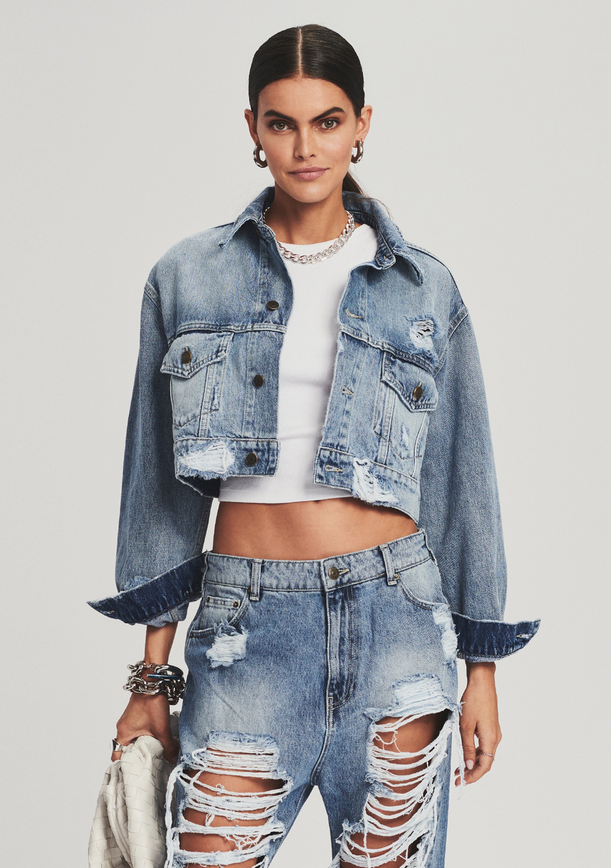 Ryan Cropped Jacket-Sunny Prom