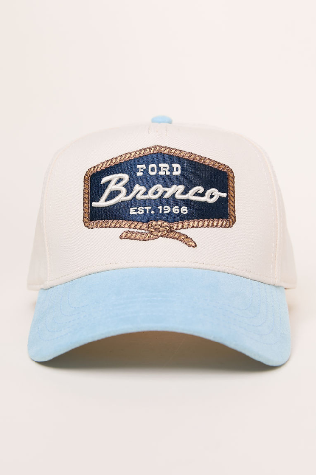 Ford Bronco Blue Trucker Hat-Sunny Prom