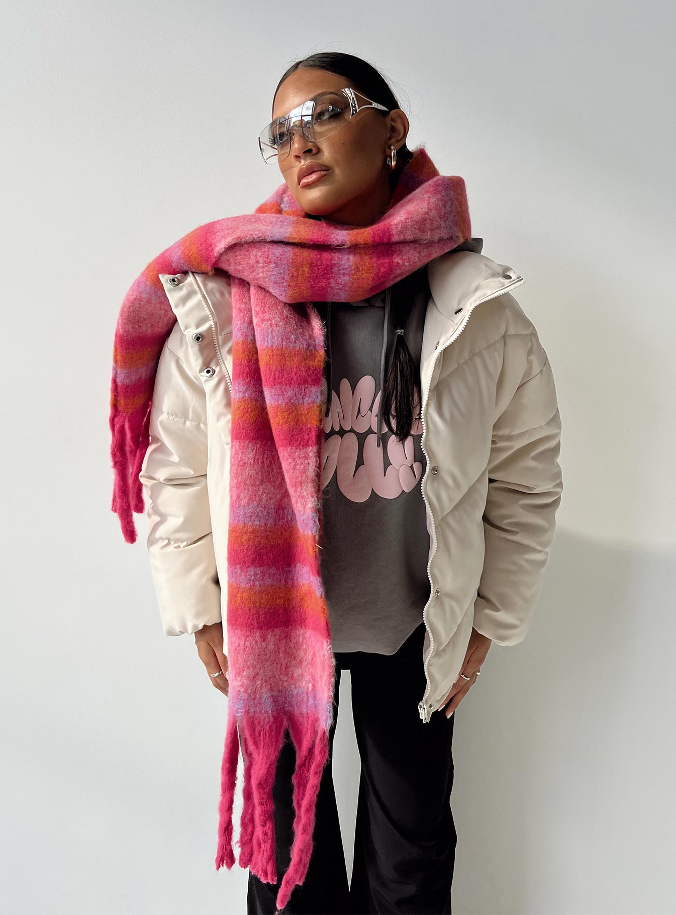 Cloud Scarf Pink-Oh Mollys