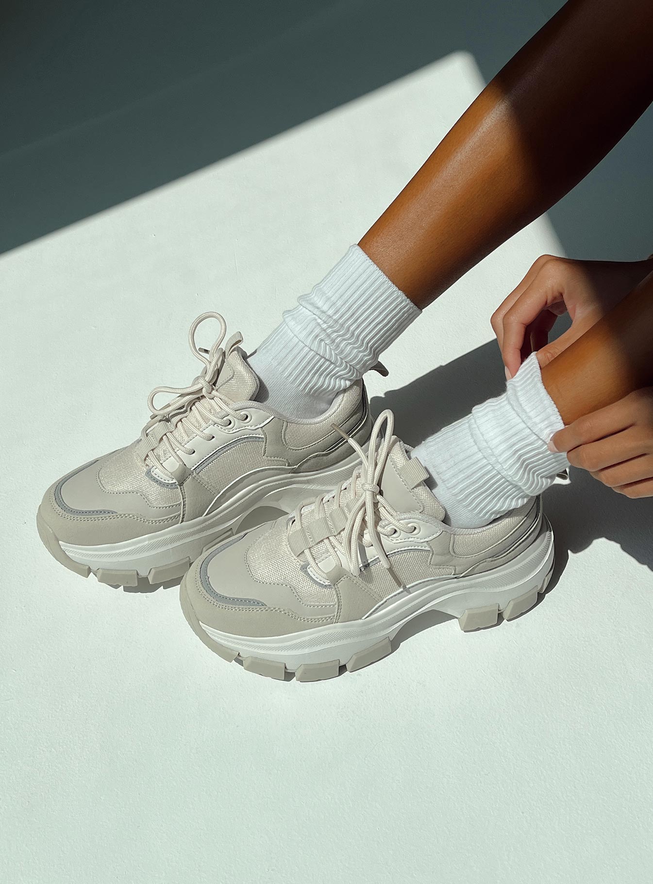 Damian Sneakers Beige-Oh Mollys