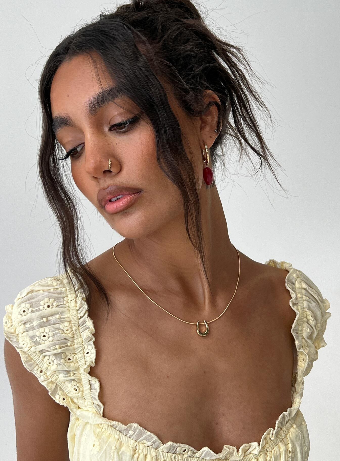 Savor Necklace Gold-Oh Mollys