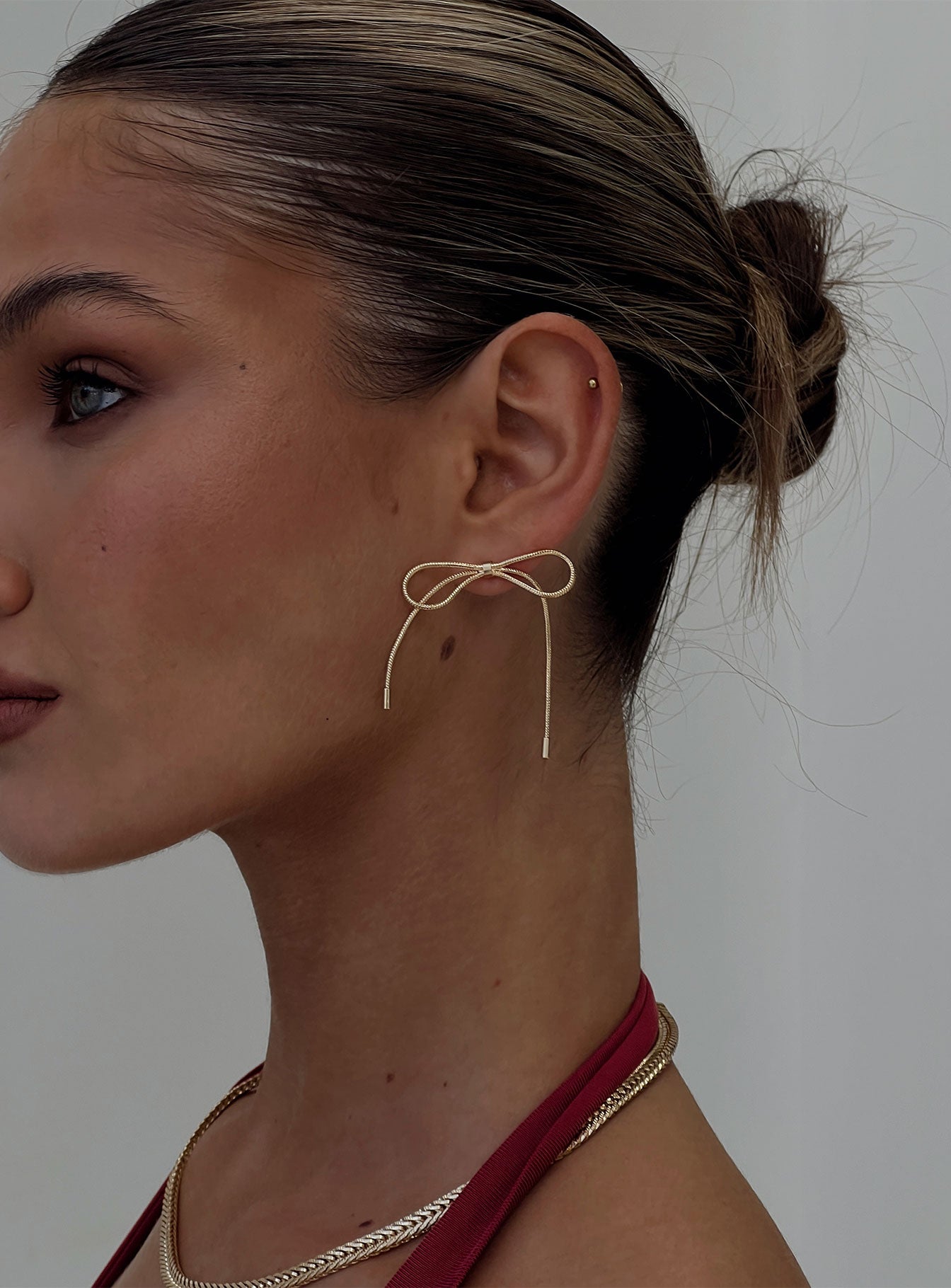Finnian Earrings Gold-Oh Mollys