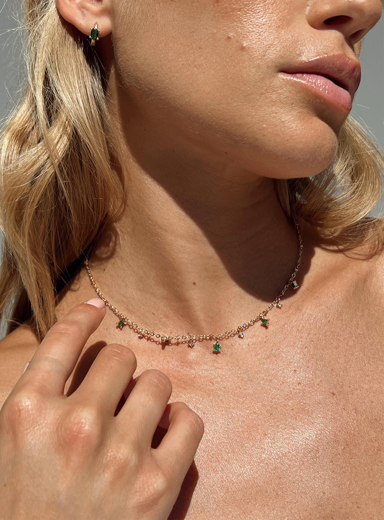 Seba Necklace Gold-Oh Mollys