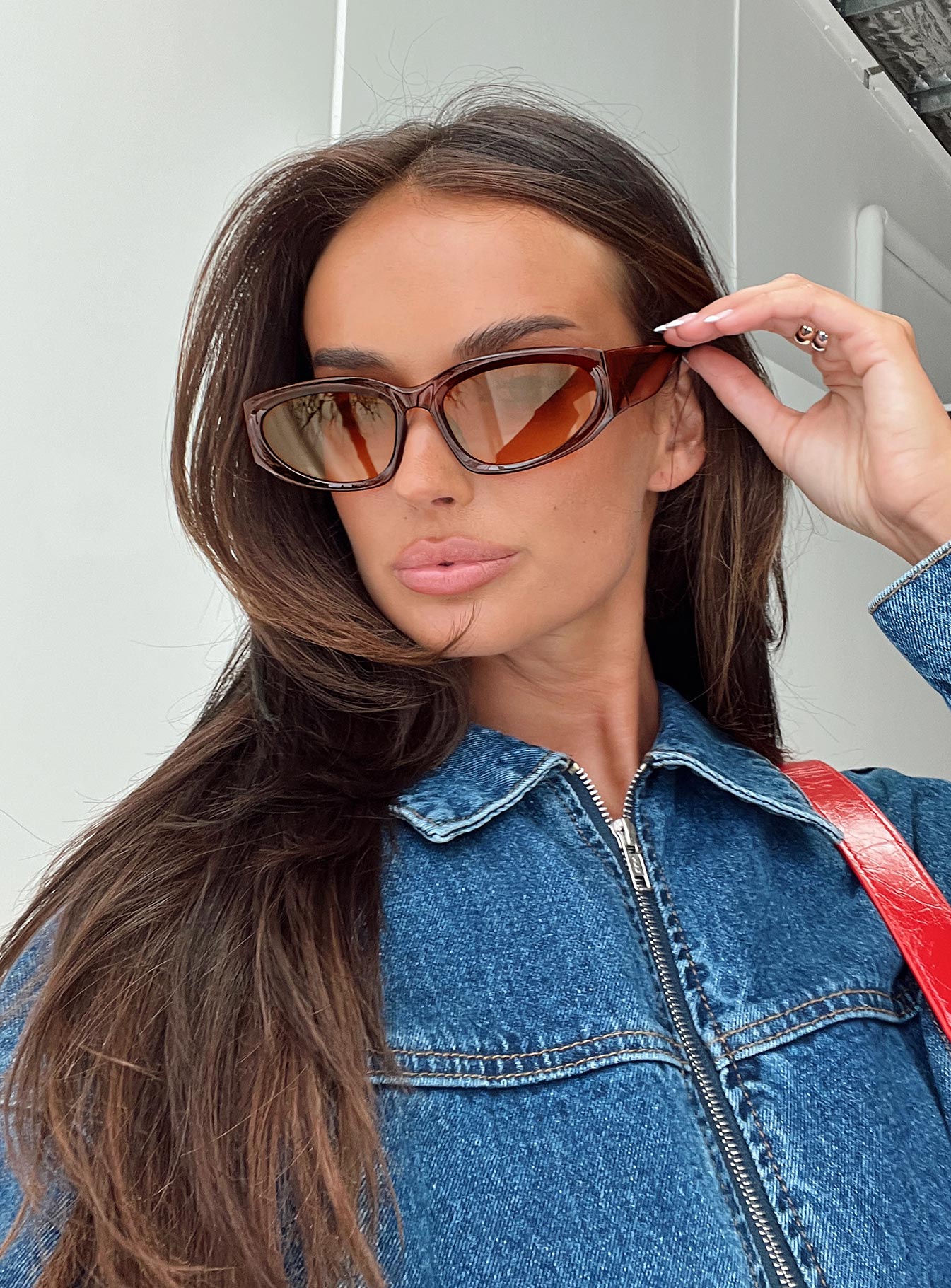 Maceline Sunglasses Brown-Oh Mollys