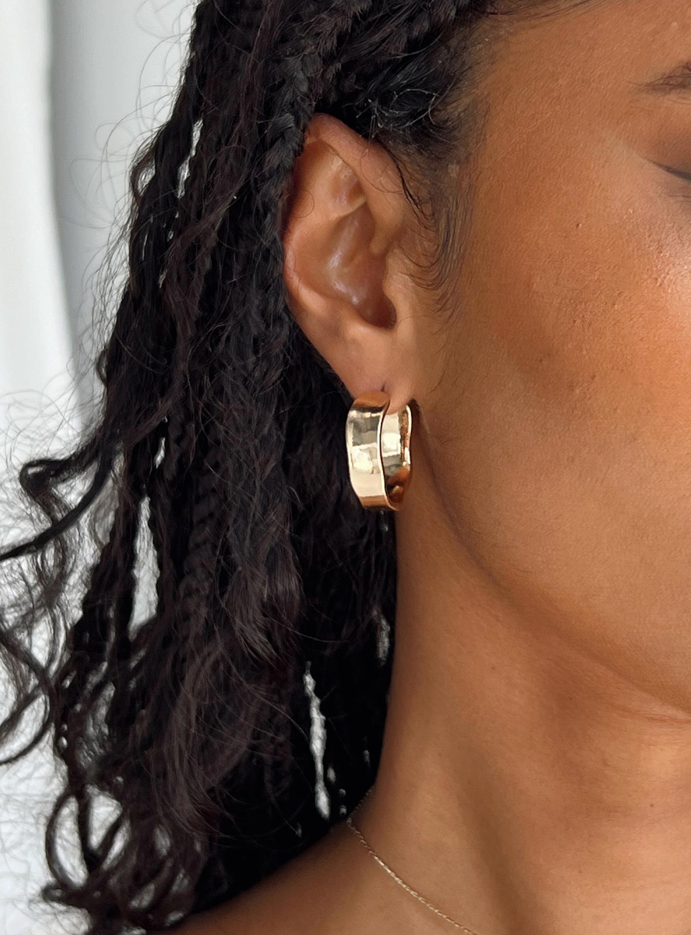 Solomon Earrings Gold-Oh Mollys