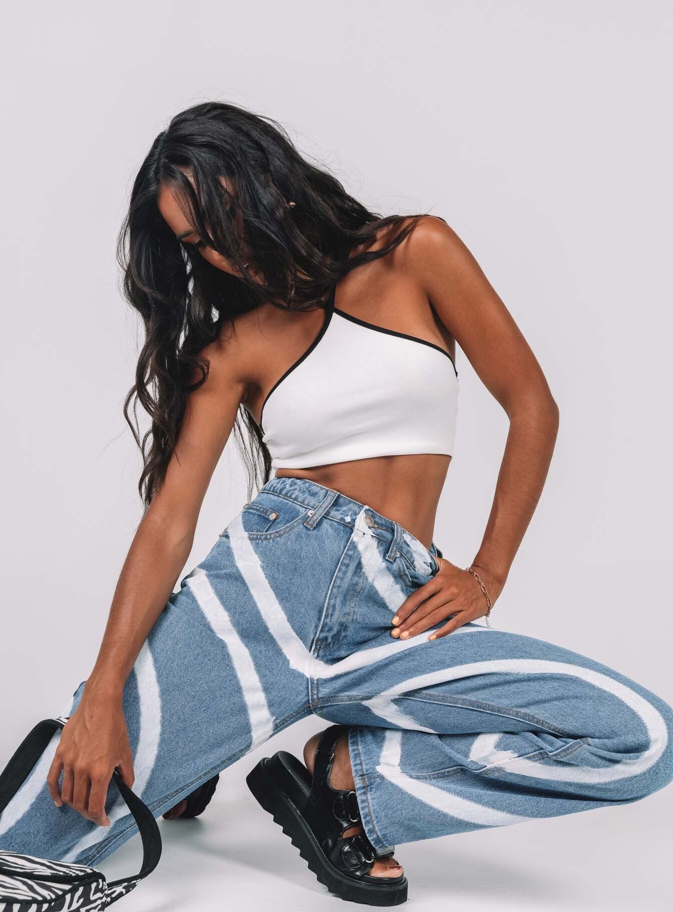 Sarah Denim Jeans-Oh Mollys