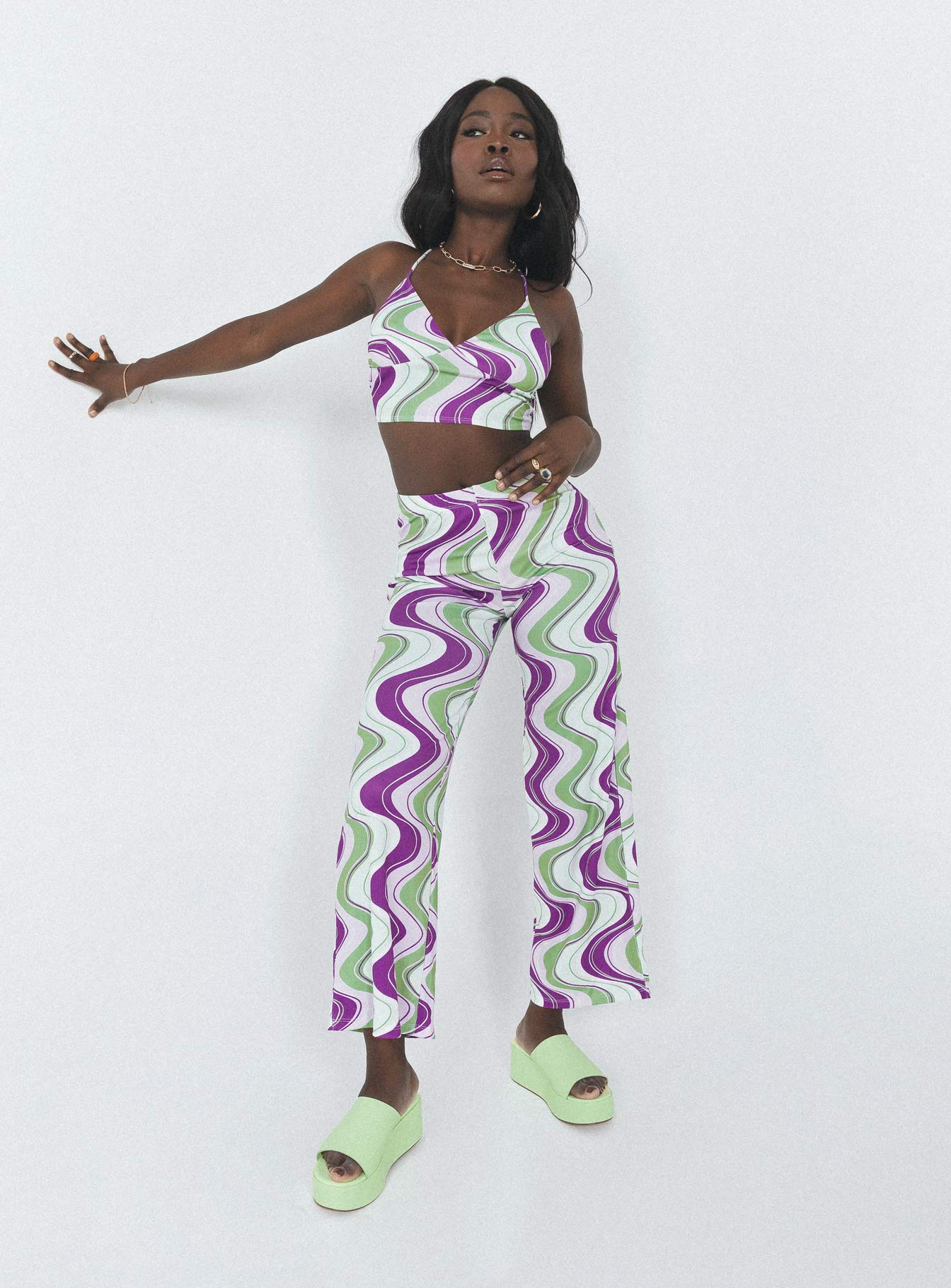 Gigi Set Purple / Green-Oh Mollys