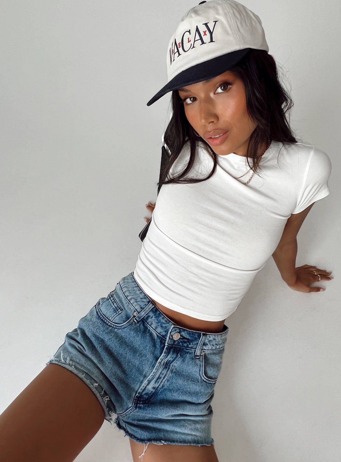 Choen Denim Shorts Denim-Oh Mollys